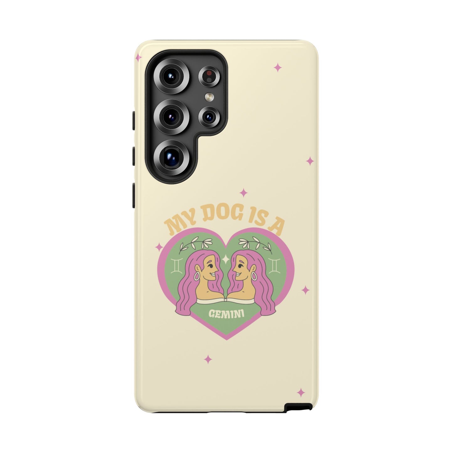 My Dog is a Gemini Phone Case