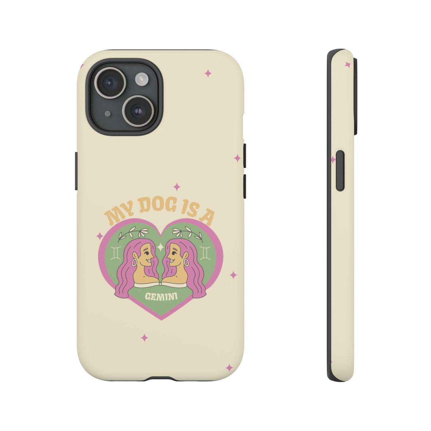 My Dog is a Gemini Phone Case