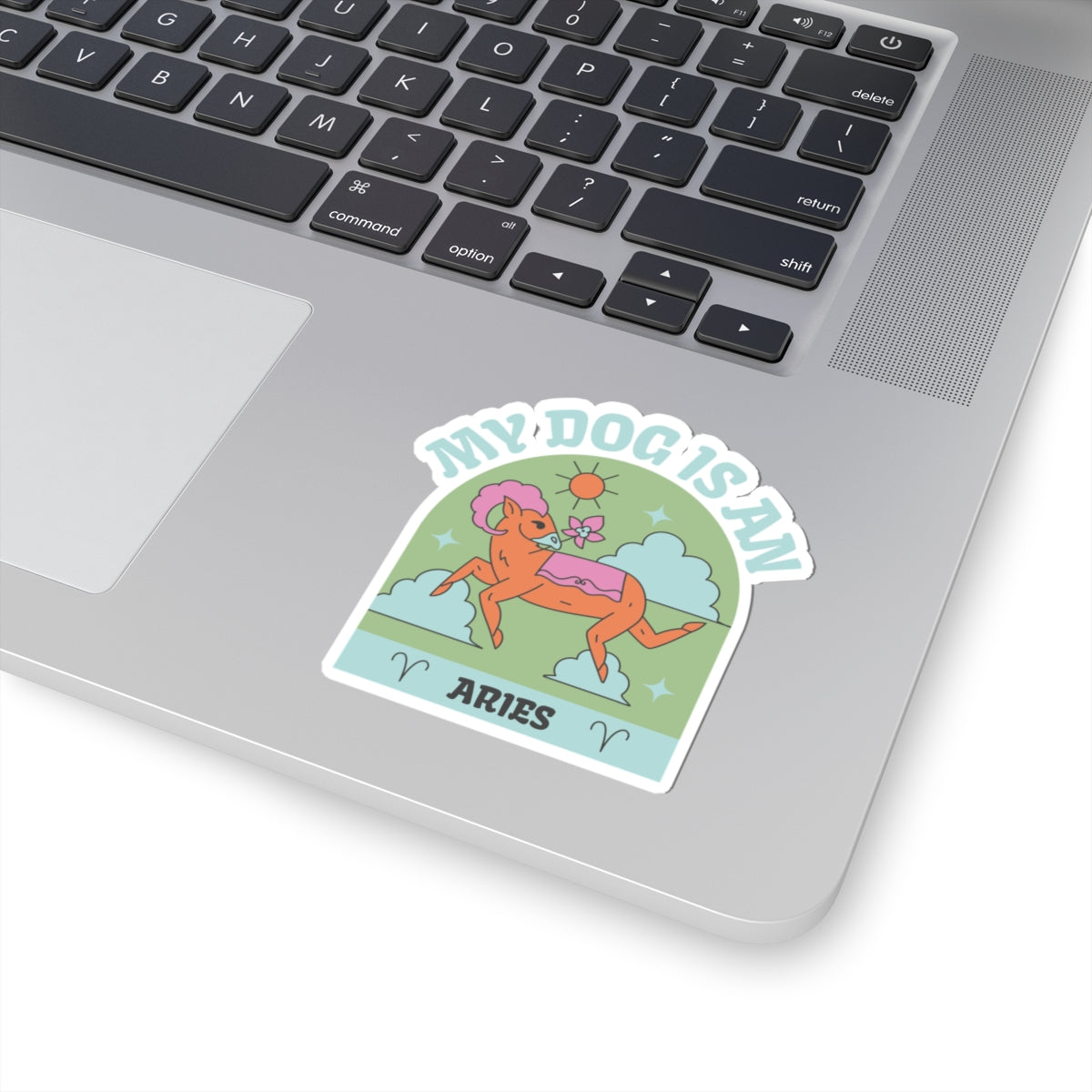 My Dog is an Aries Sticker
