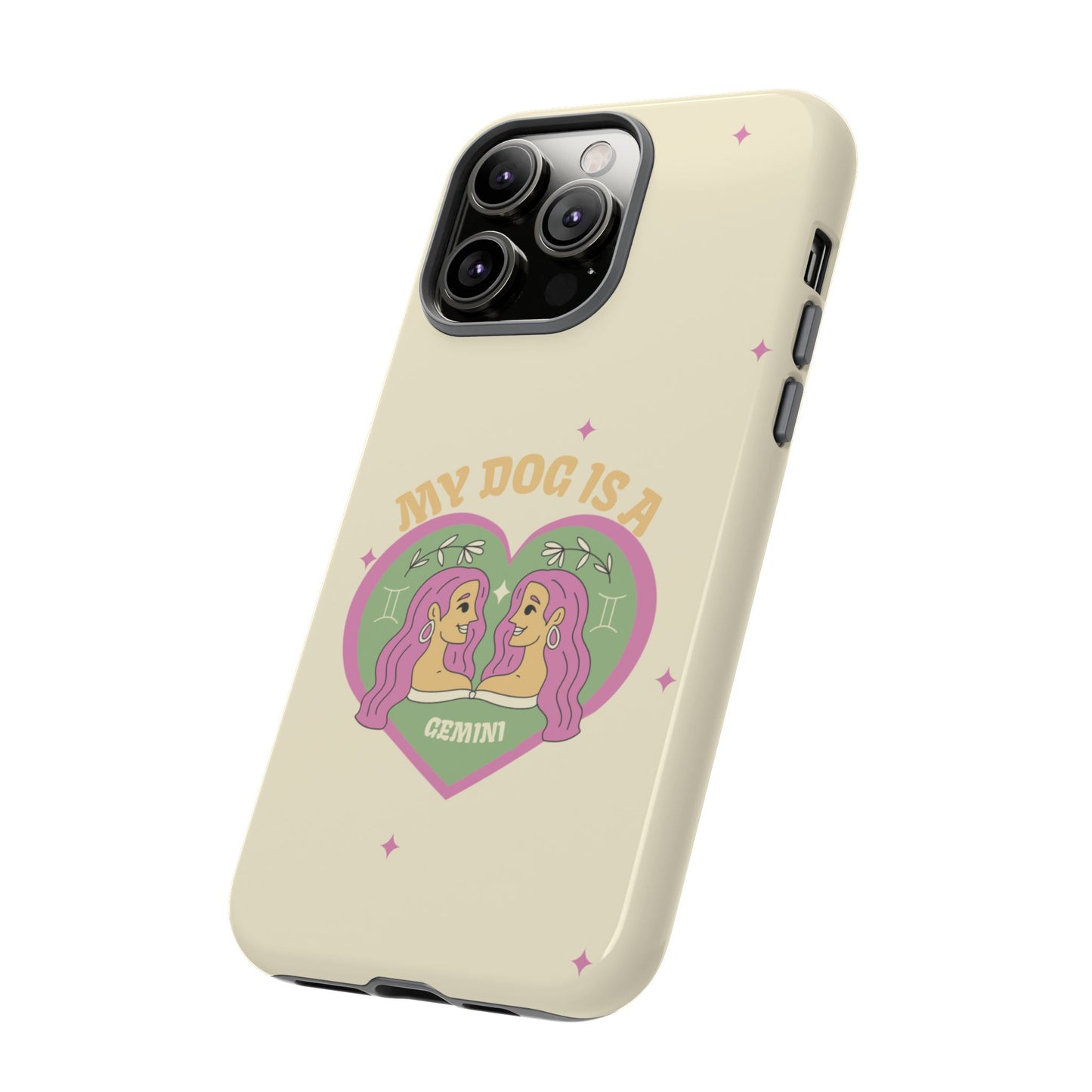My Dog is a Gemini Phone Case