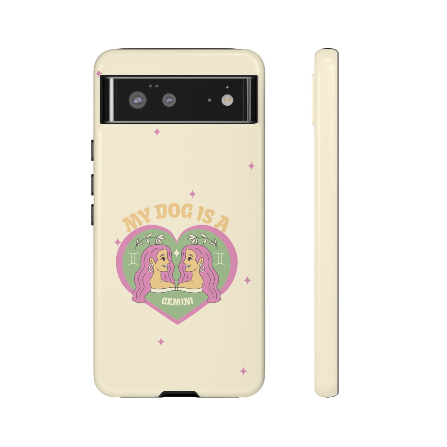 My Dog is a Gemini Phone Case