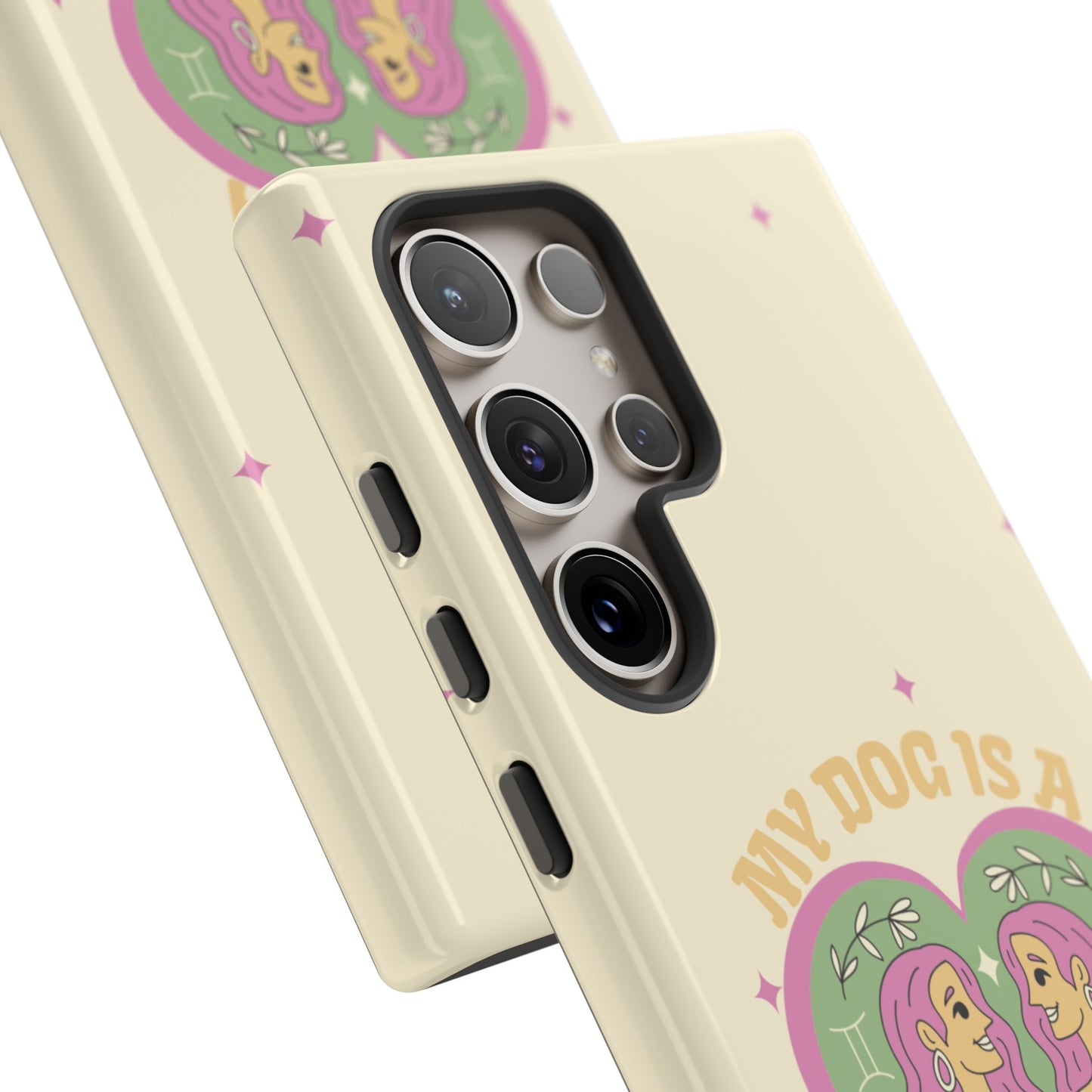 My Dog is a Gemini Phone Case