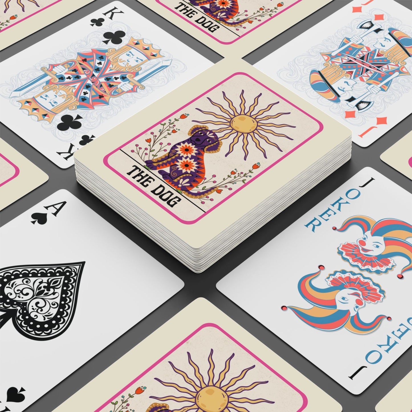 The Dog Tarot Card Playing Cards