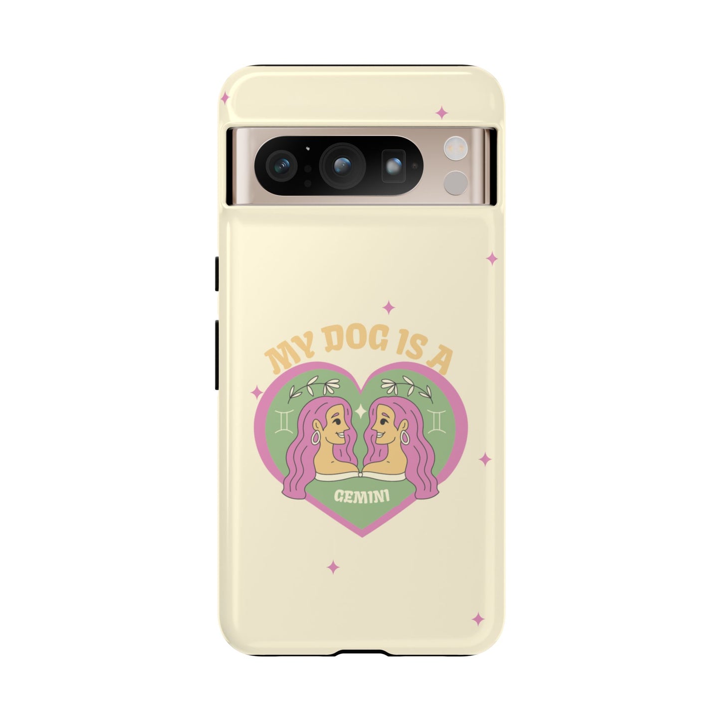 My Dog is a Gemini Phone Case