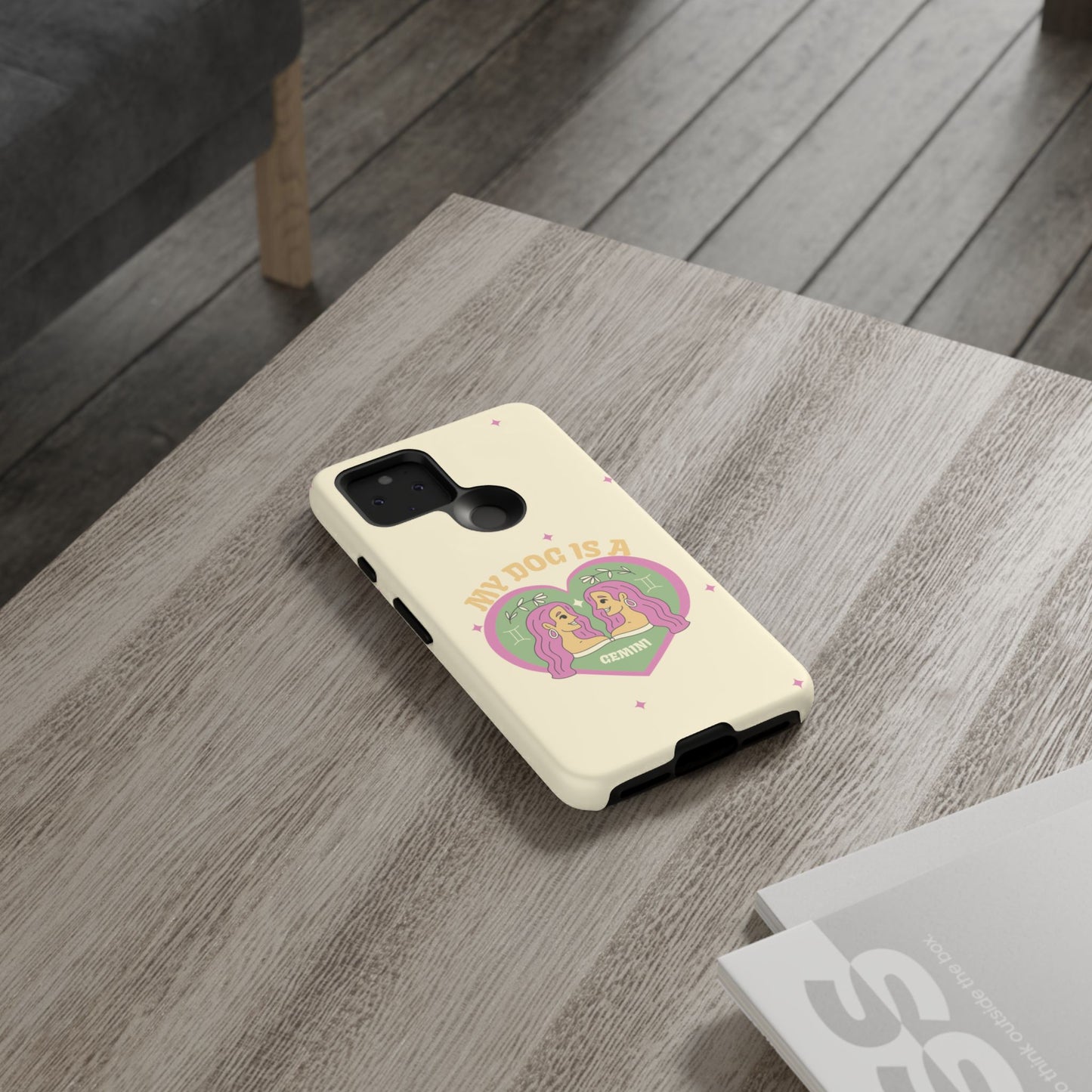 My Dog is a Gemini Phone Case