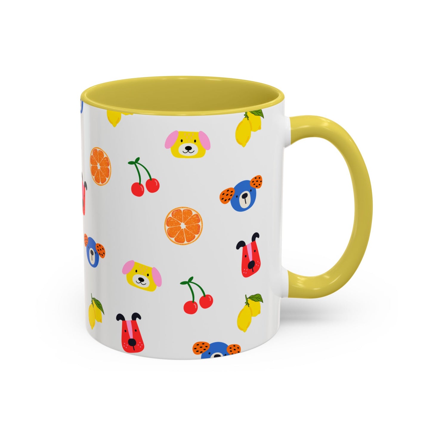 Fruit & Pup Mug β 11oz ππΆβ