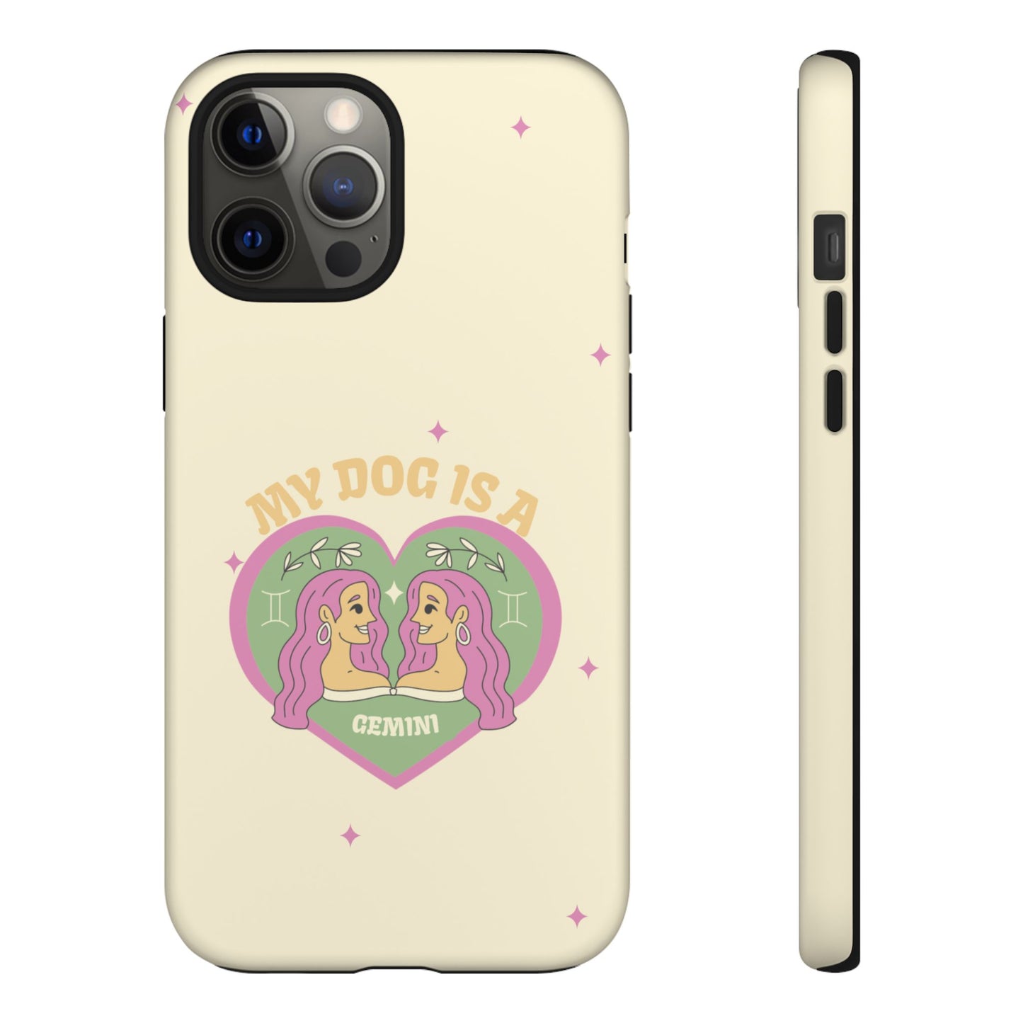 My Dog is a Gemini Phone Case