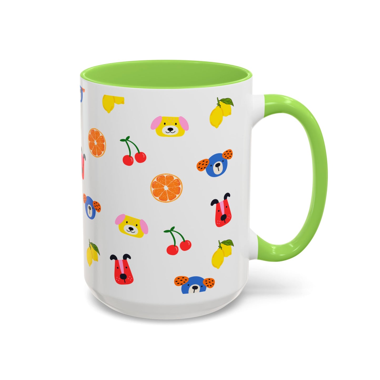 Fruit & Pup Mug β 11oz ππΆβ