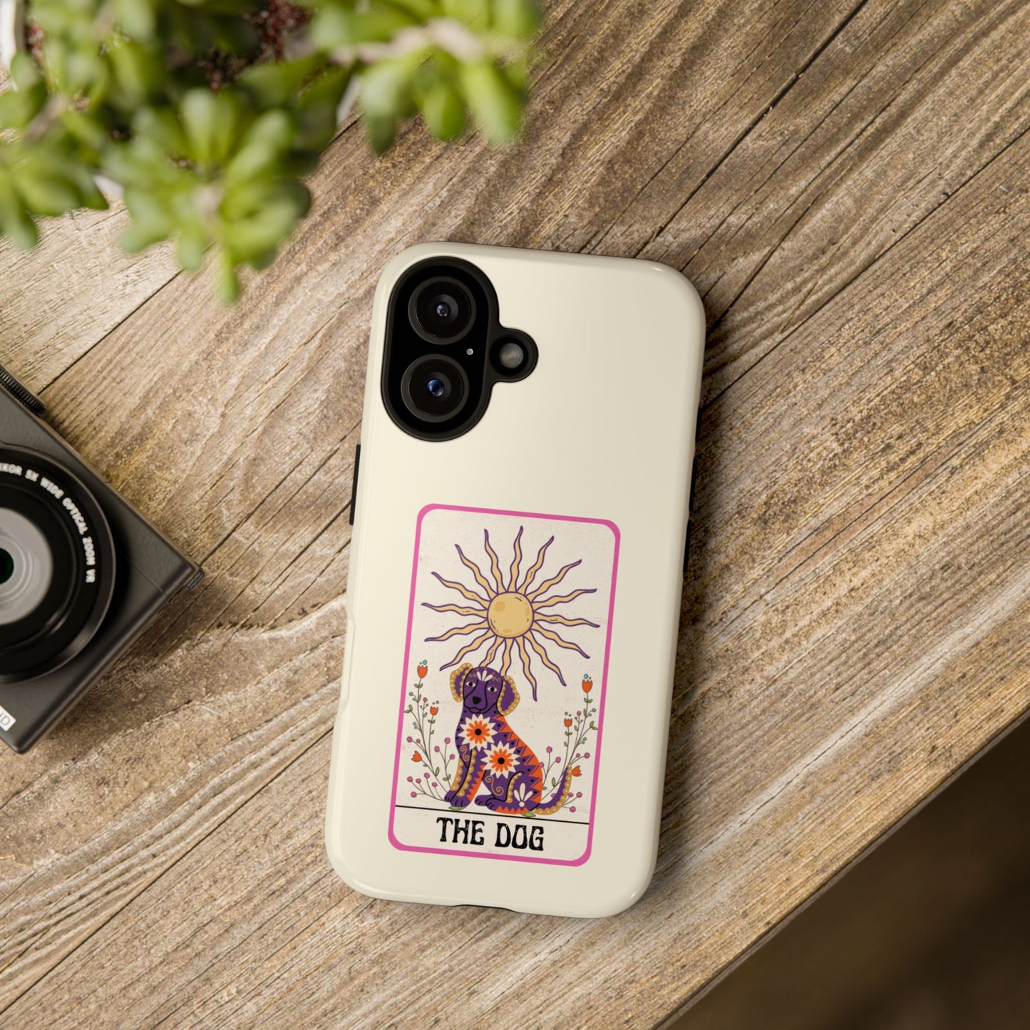 The Dog Tarot Card Phone Case