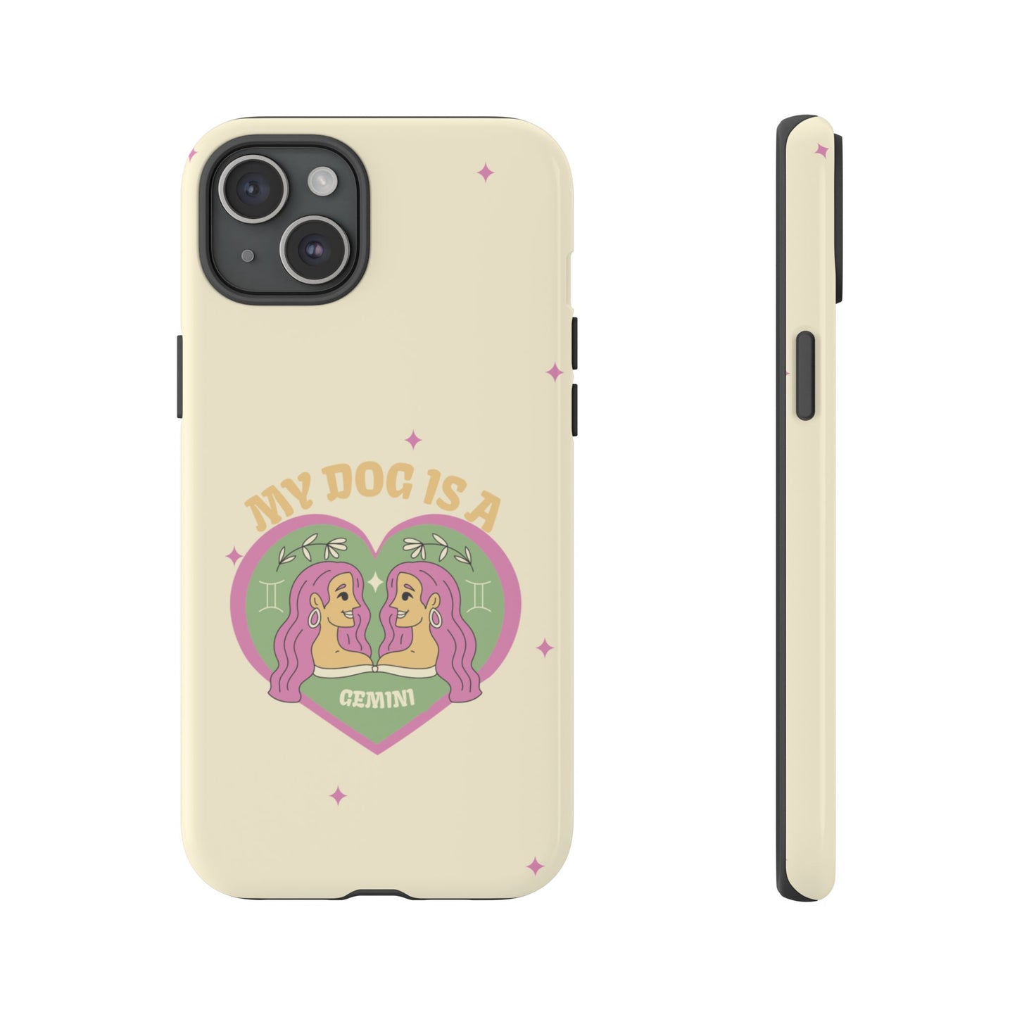 My Dog is a Gemini Phone Case