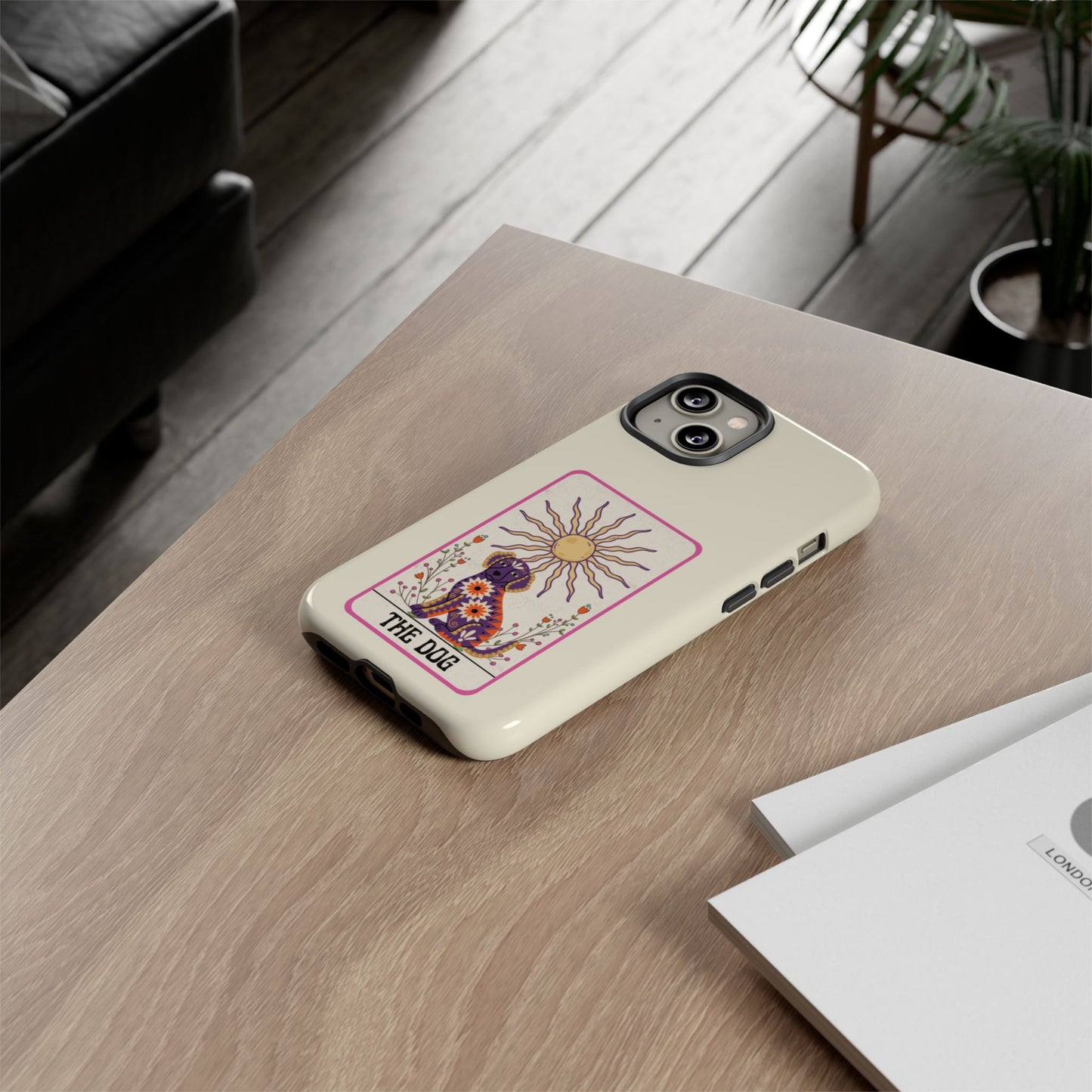 The Dog Tarot Card Phone Case