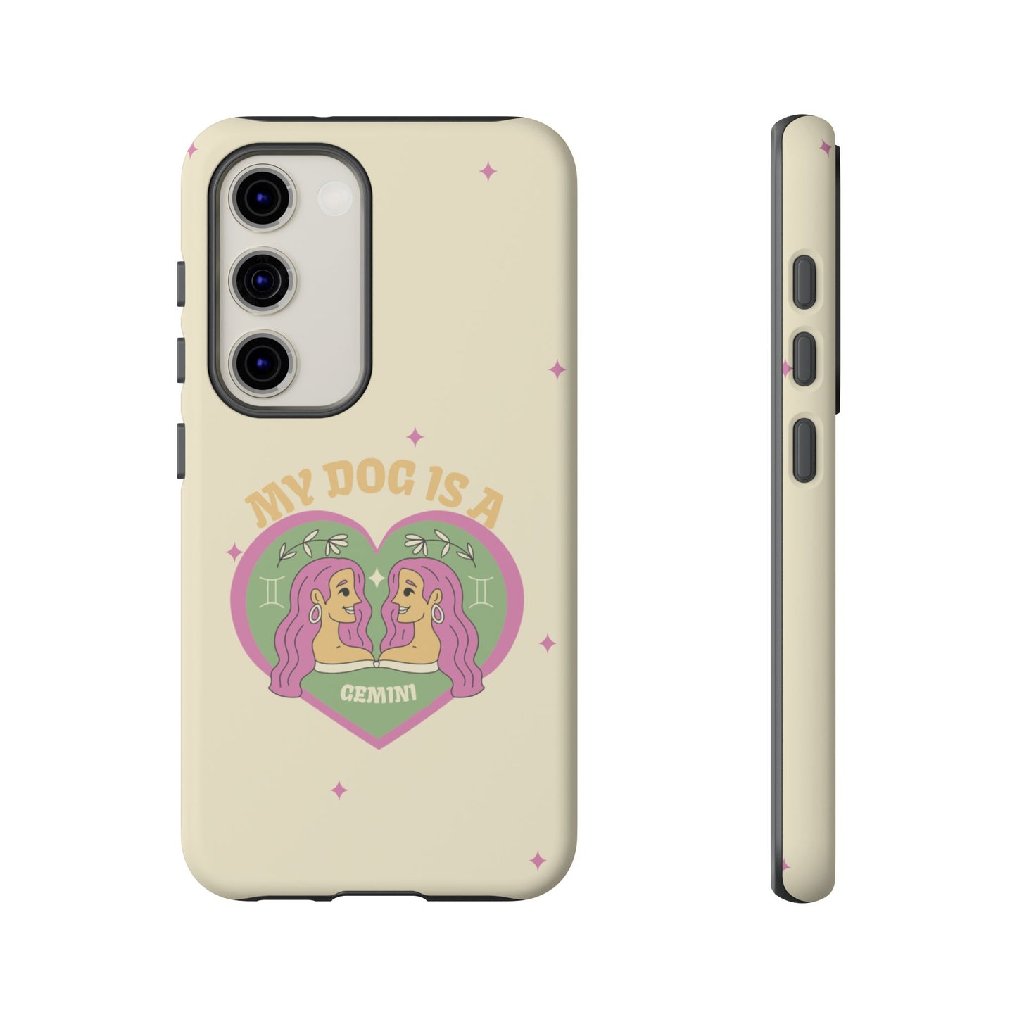 My Dog is a Gemini Phone Case