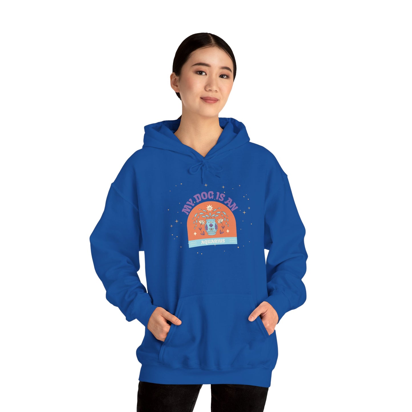 My Dog is an Aquarius Hoodie