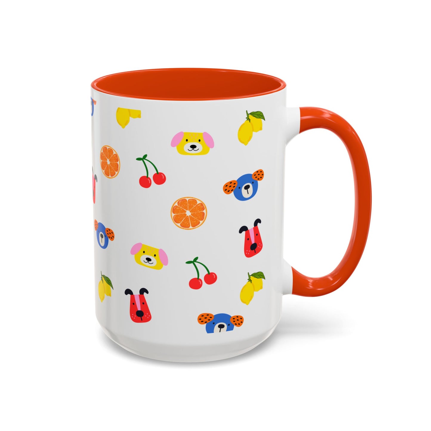 Fruit & Pup Mug β 11oz ππΆβ