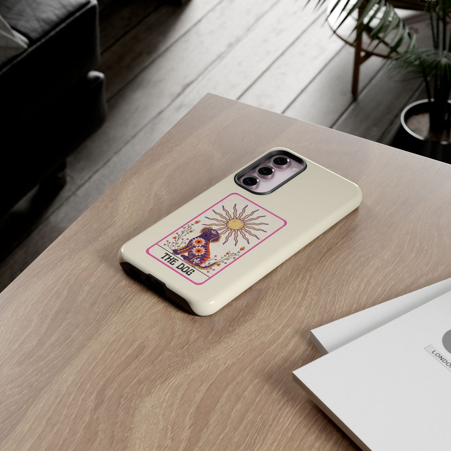 The Dog Tarot Card Phone Case