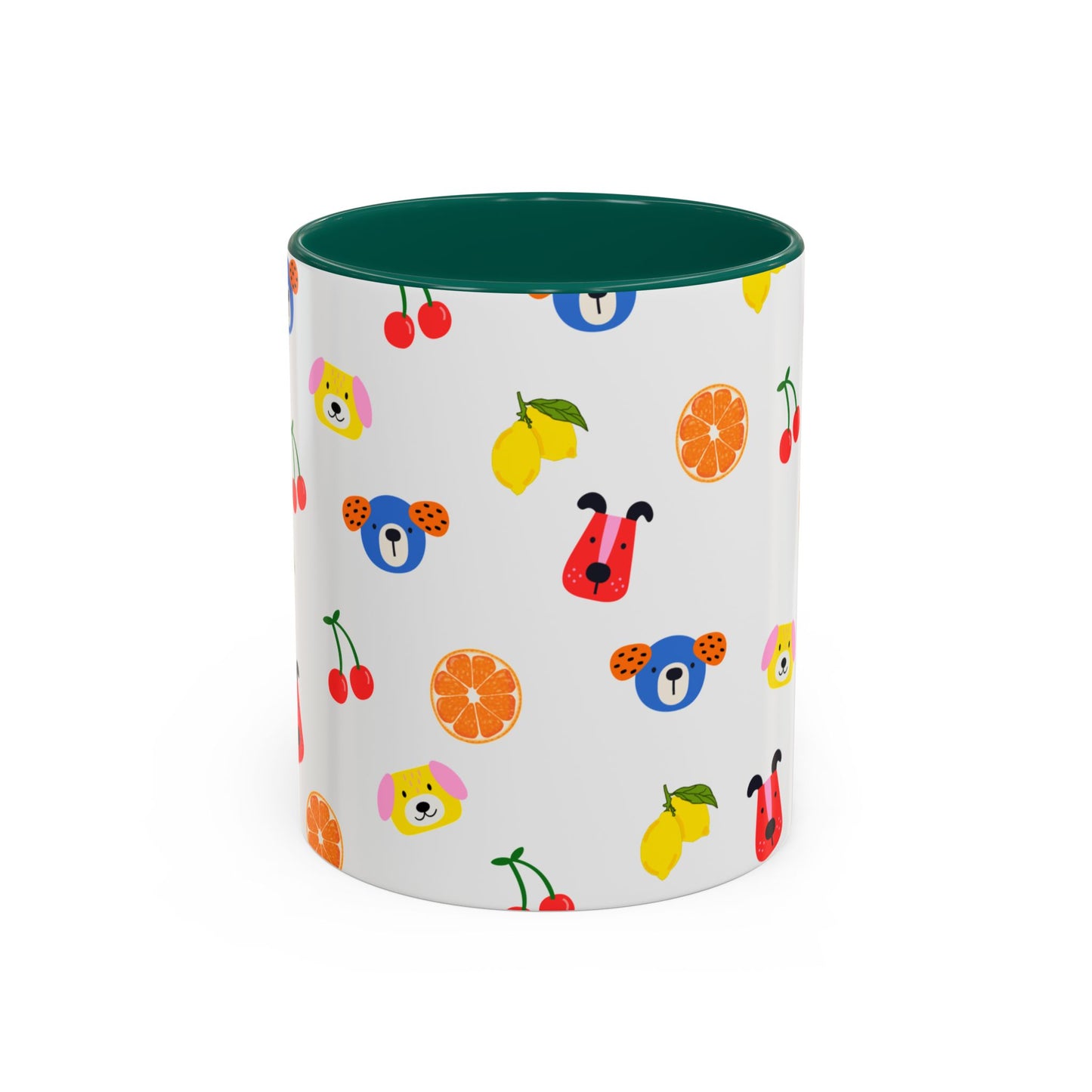 Fruit & Pup Mug β 11oz ππΆβ