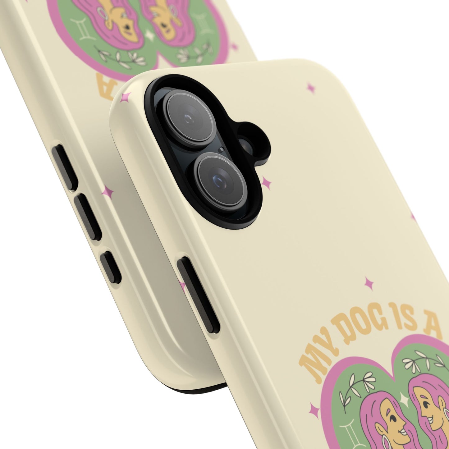 My Dog is a Gemini Phone Case