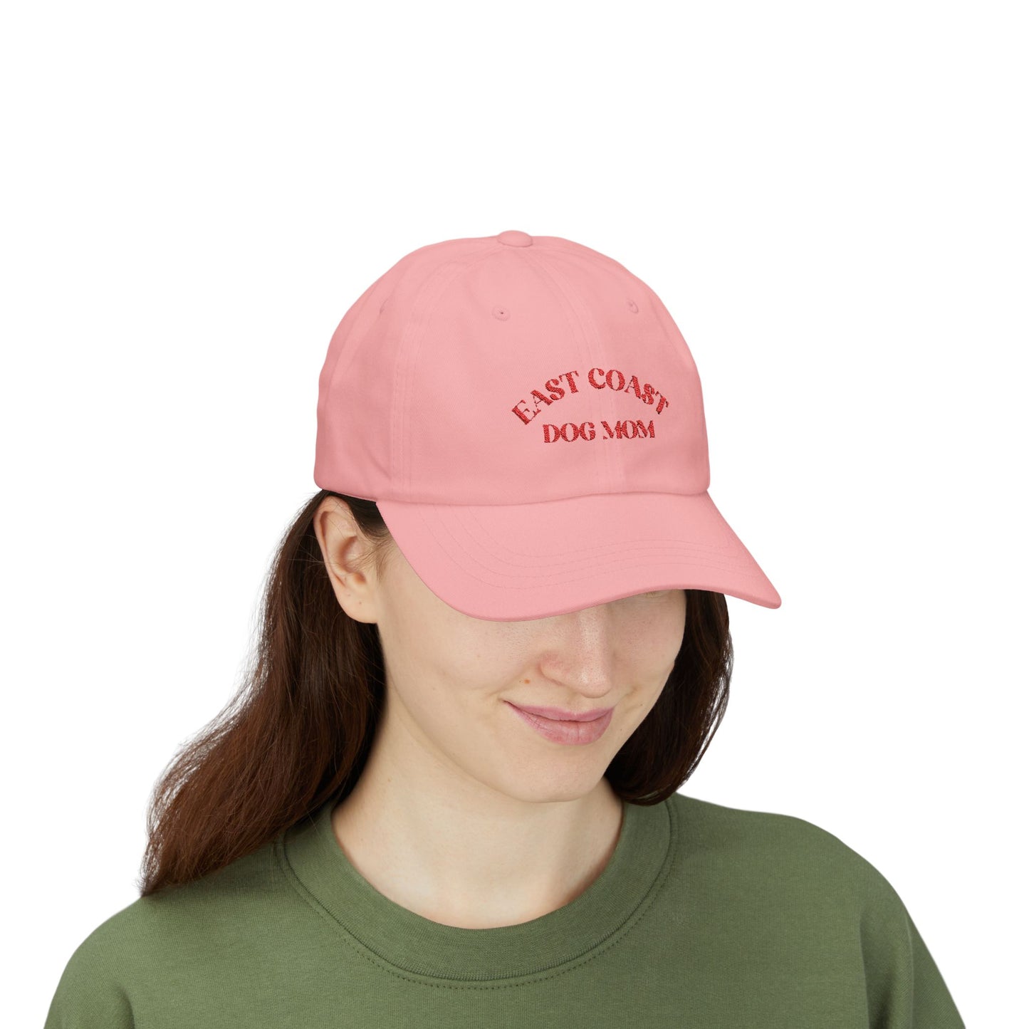 Embroidered East Coast Dog Mom Hat