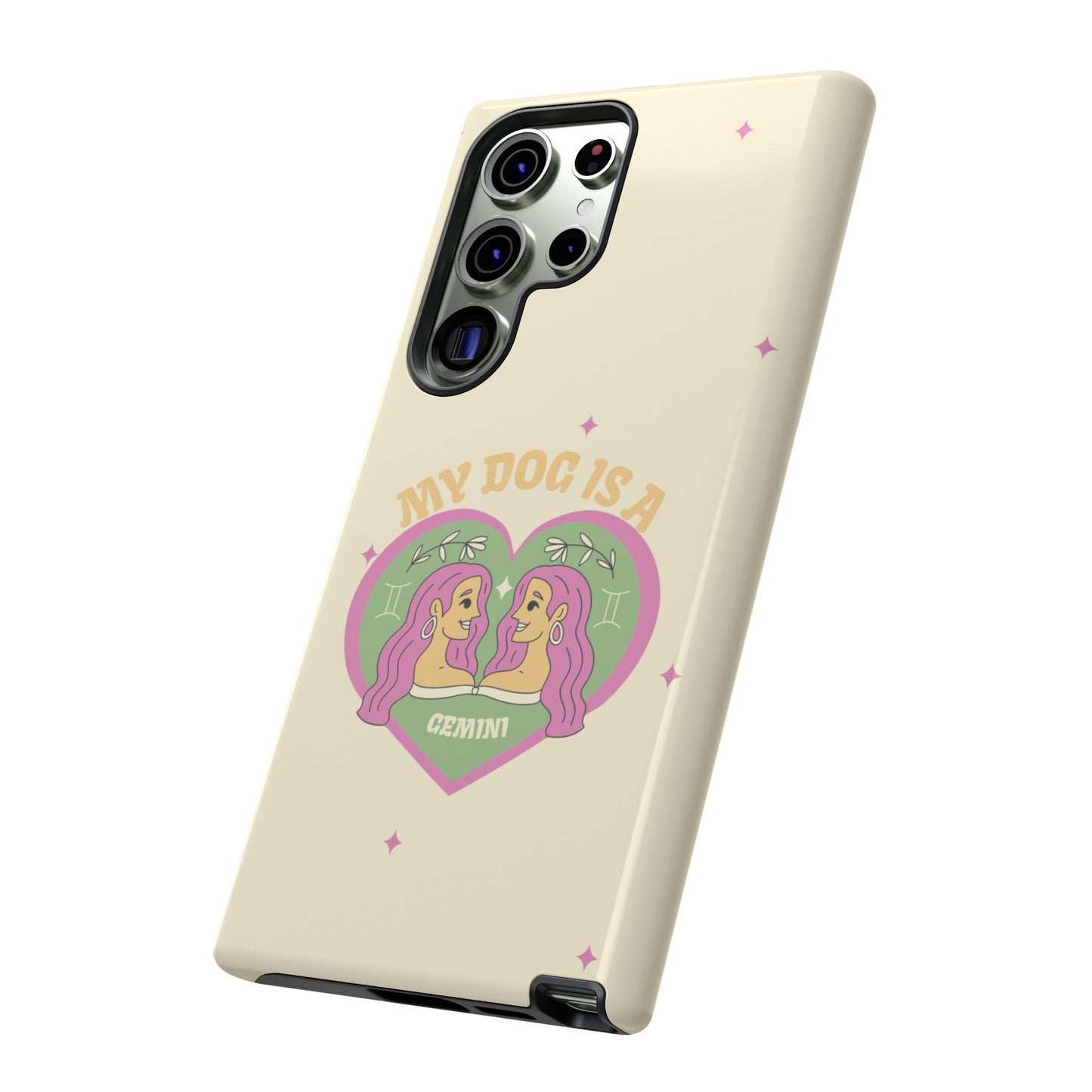 My Dog is a Gemini Phone Case