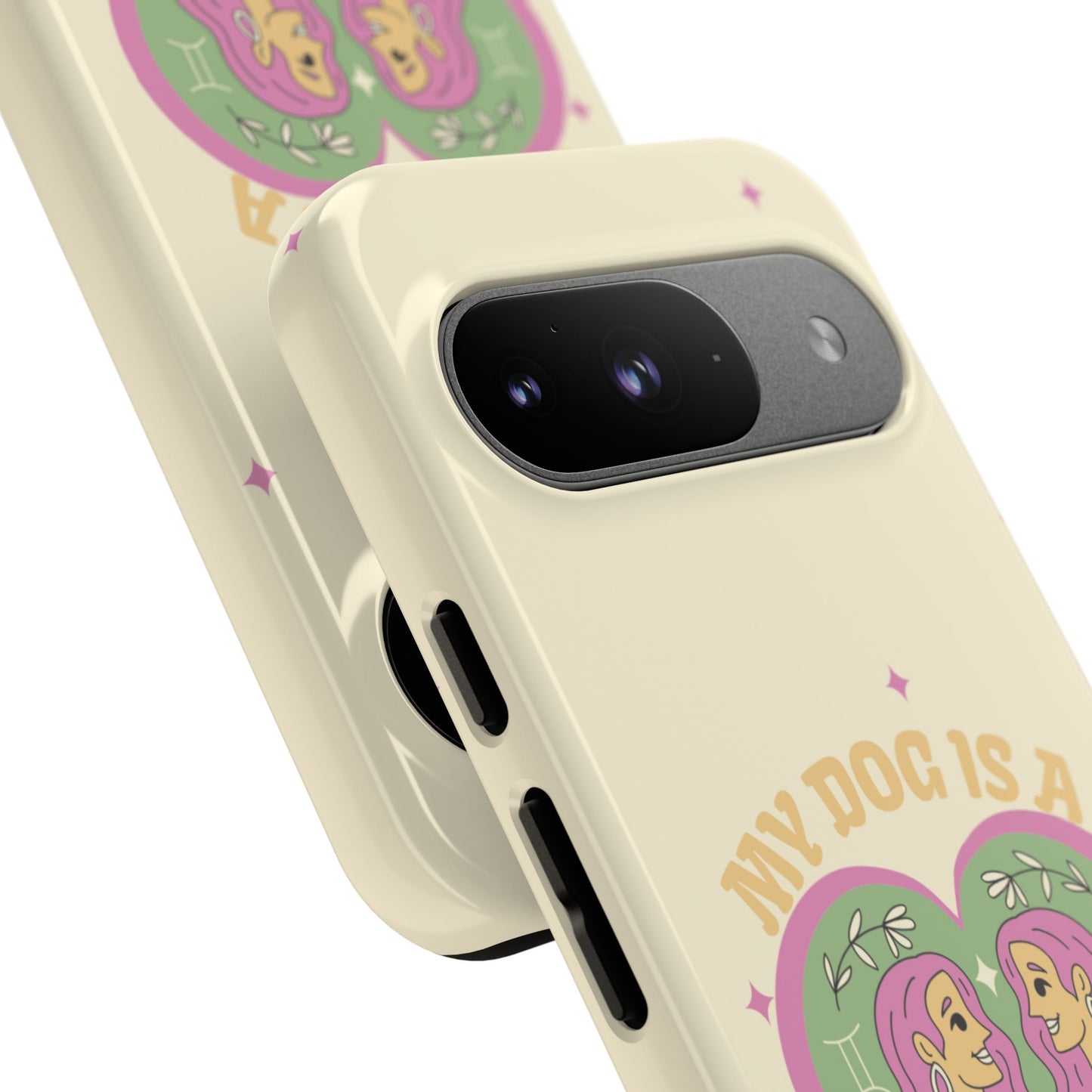 My Dog is a Gemini Phone Case