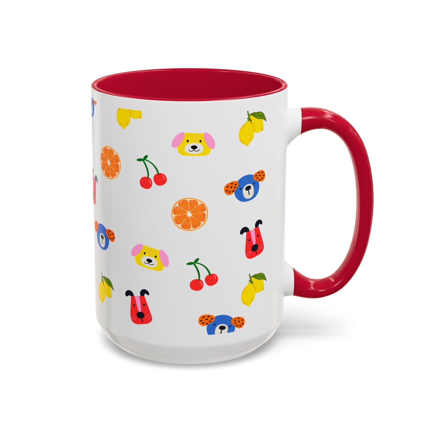 Fruit & Pup Mug β 11oz ππΆβ