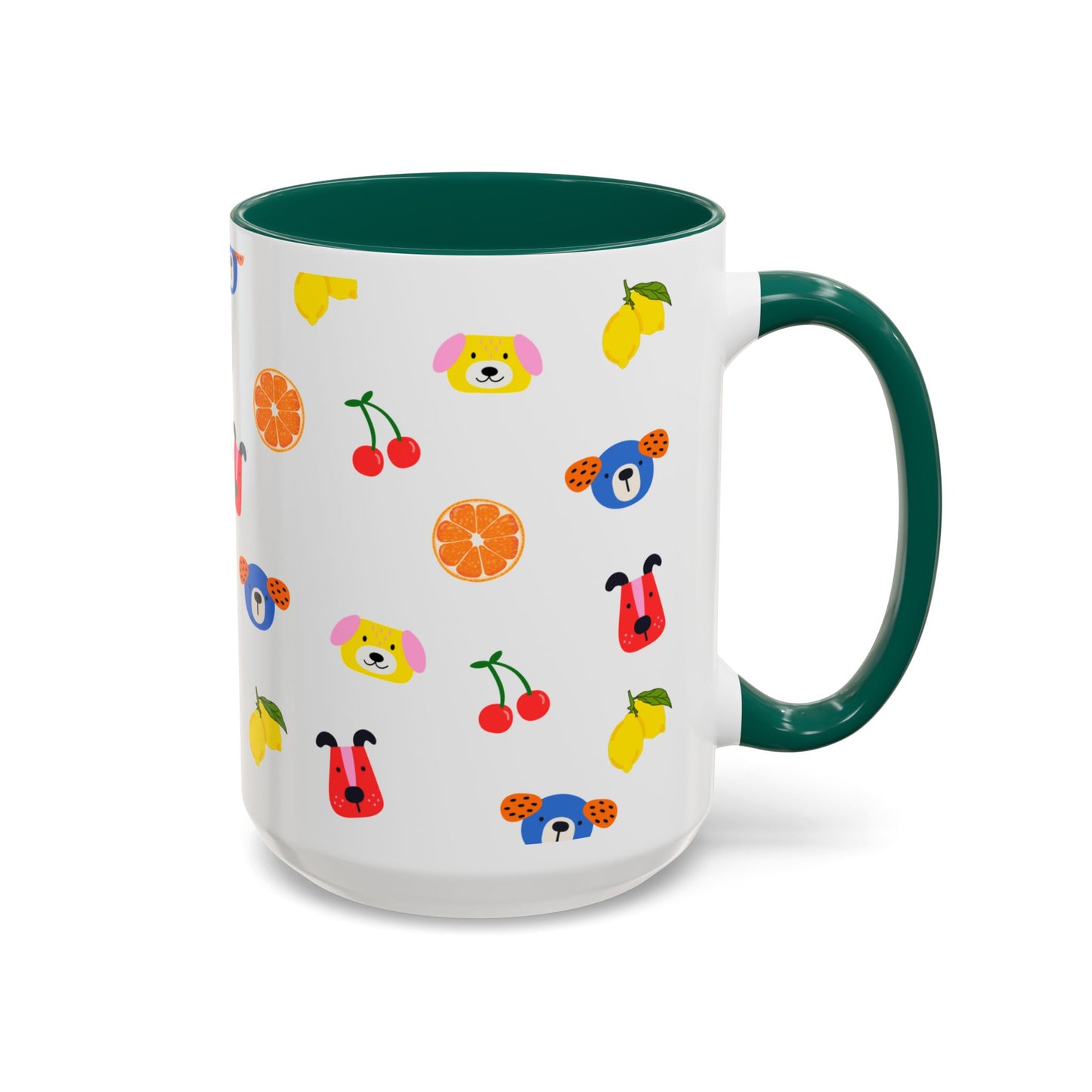 Fruit & Pup Mug β 11oz ππΆβ