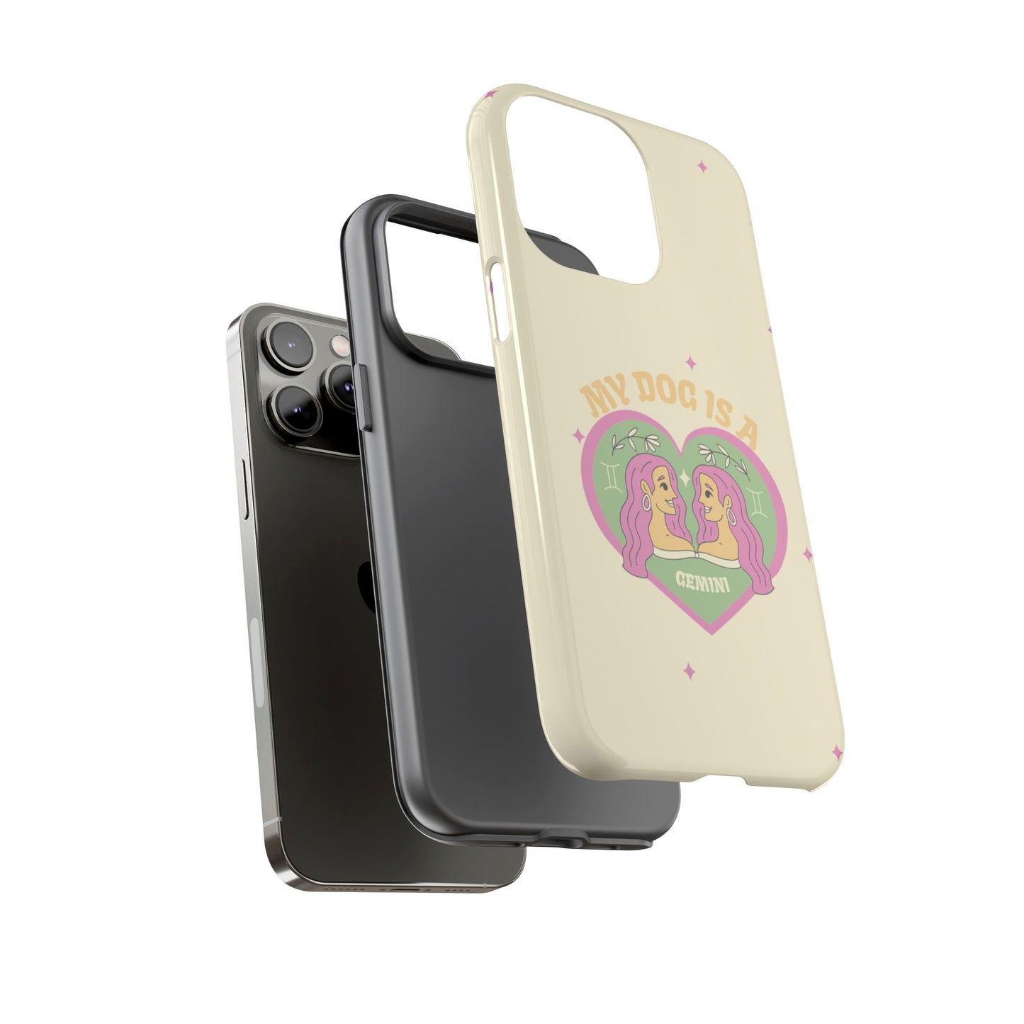 My Dog is a Gemini Phone Case