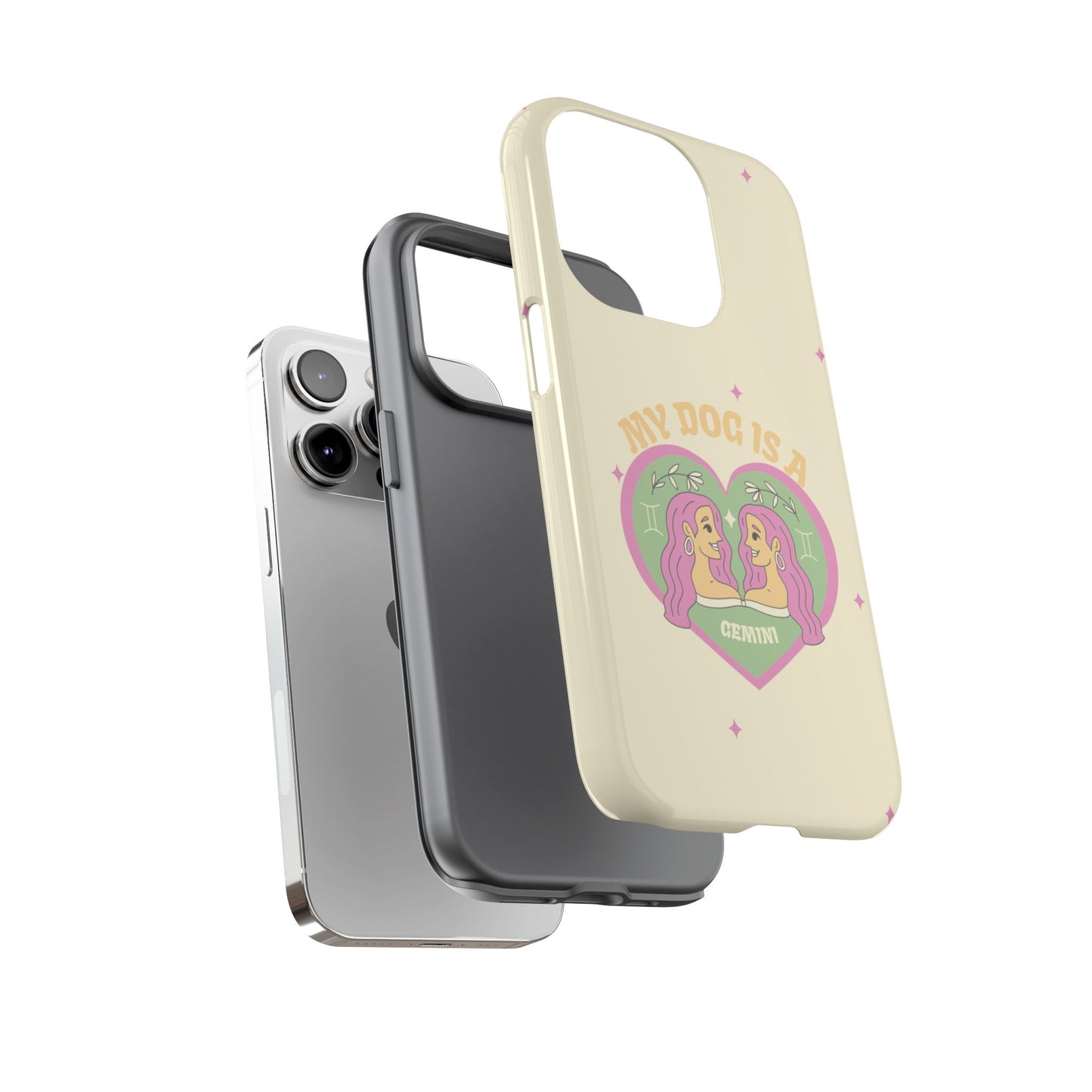 My Dog is a Gemini Phone Case