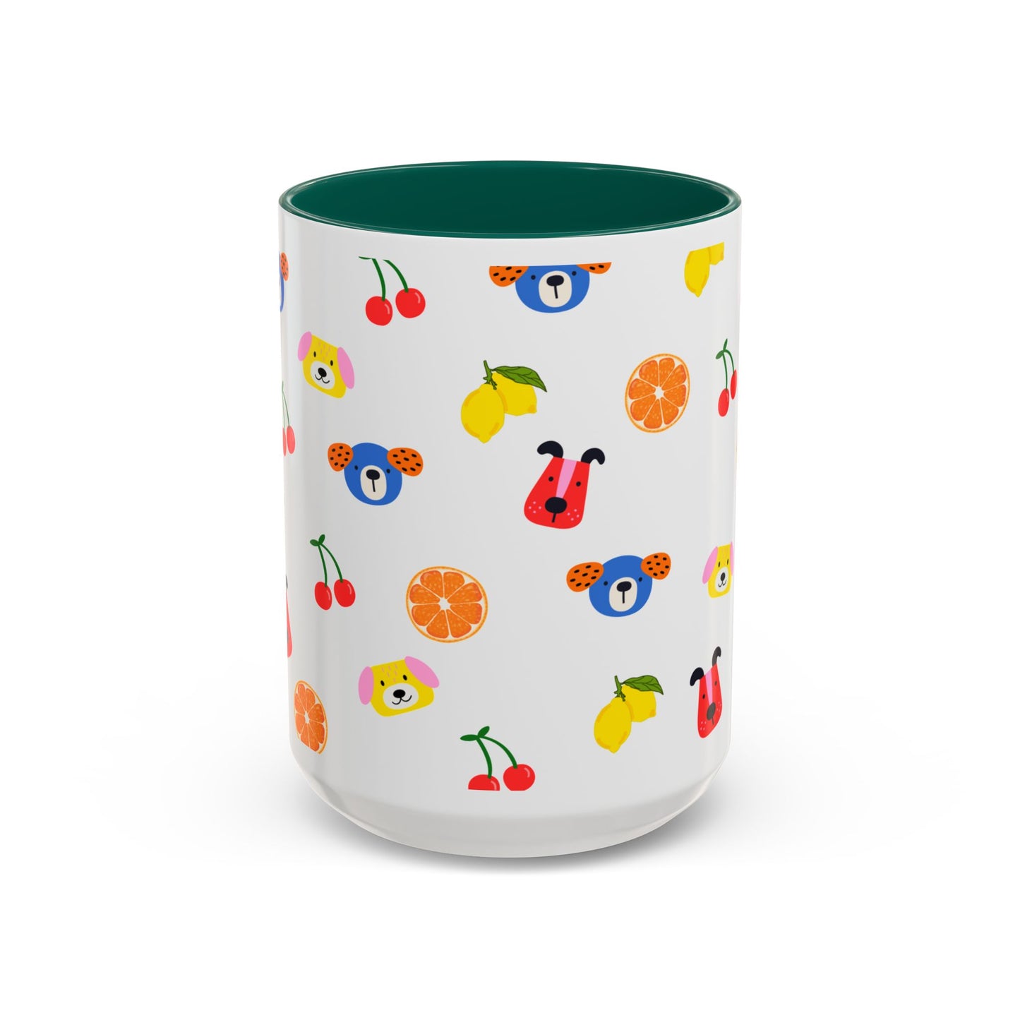 Fruit & Pup Mug β 11oz ππΆβ