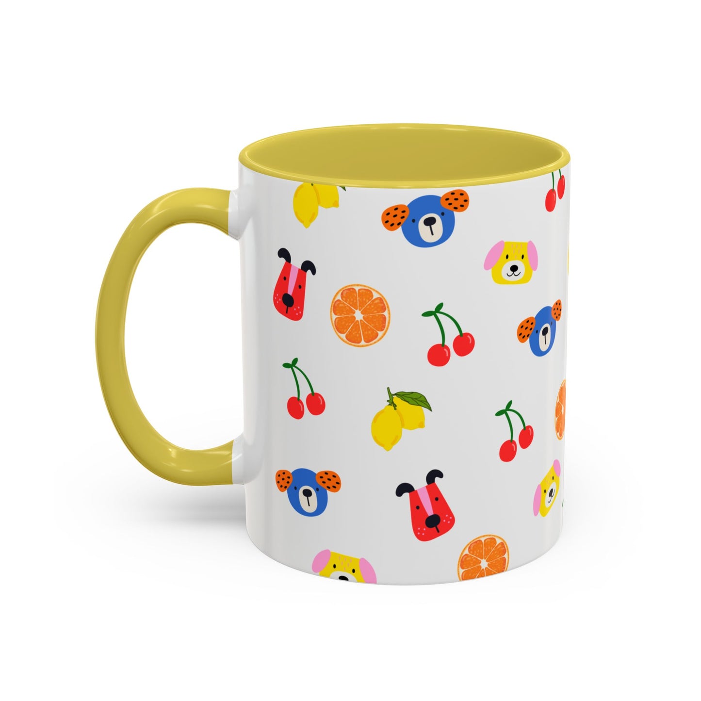 Fruit & Pup Mug β 11oz ππΆβ