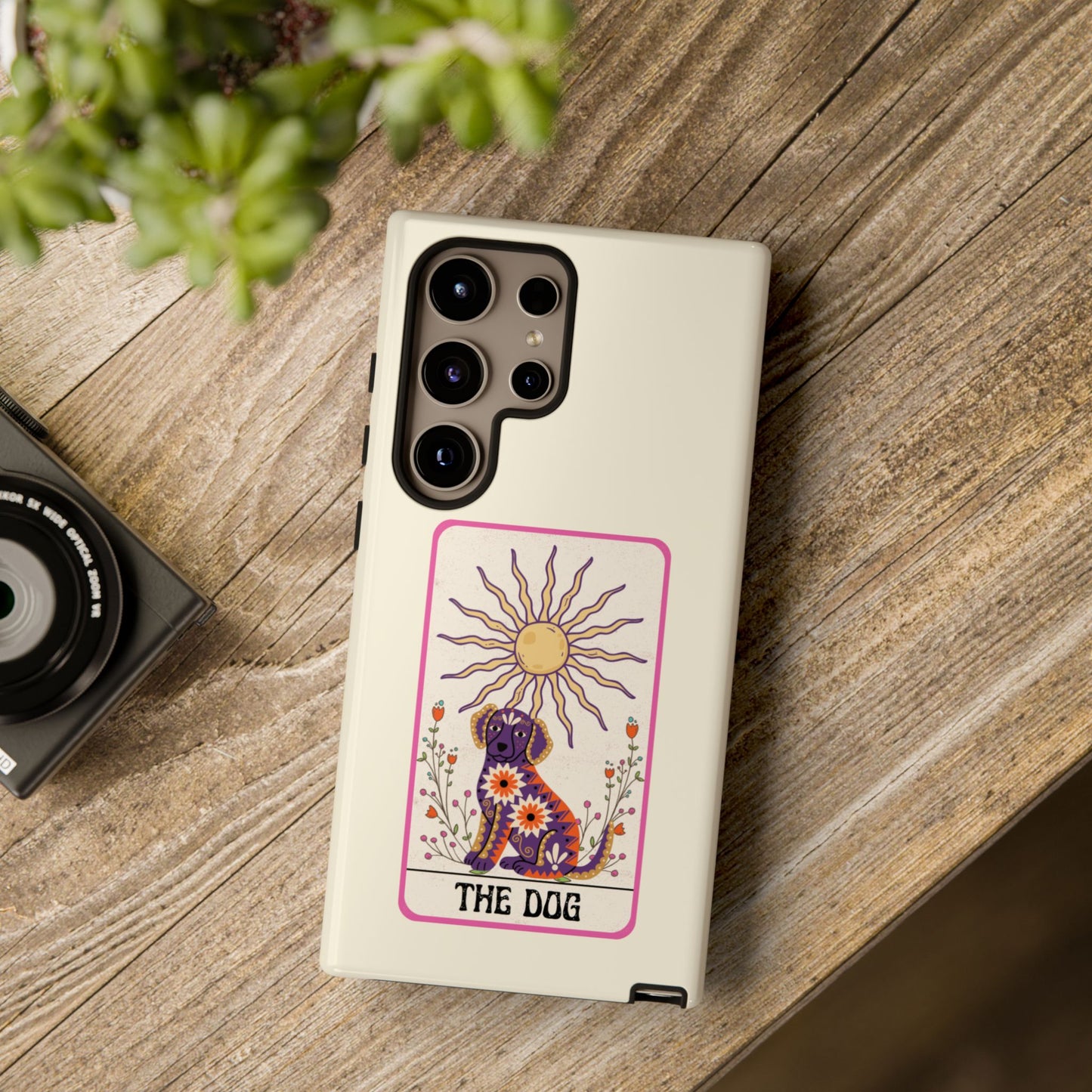 The Dog Tarot Card Phone Case