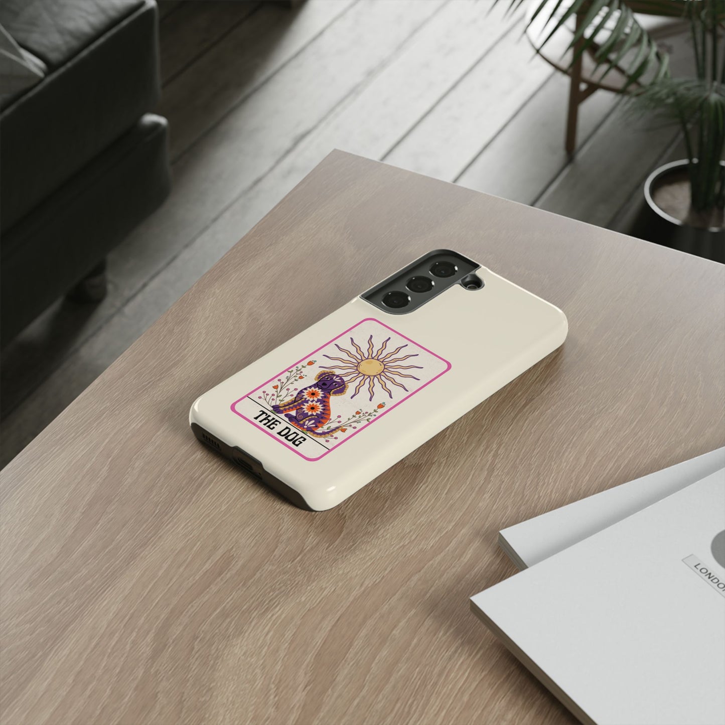 The Dog Tarot Card Phone Case