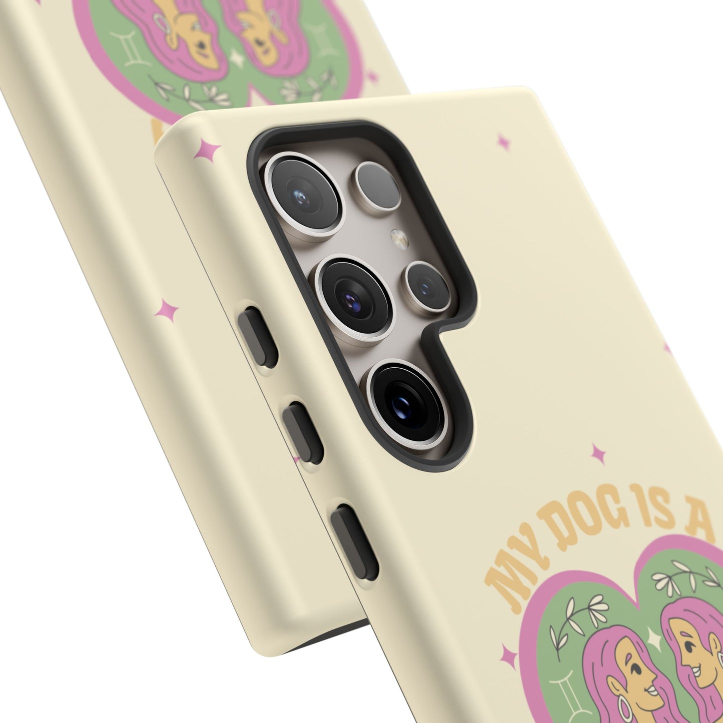 My Dog is a Gemini Phone Case