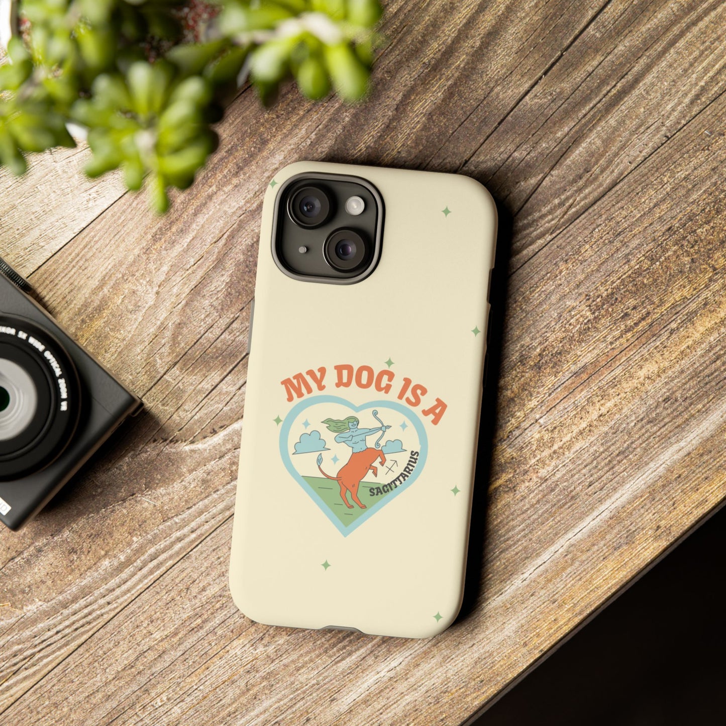 My Dog is a Sagittarius Phone Case