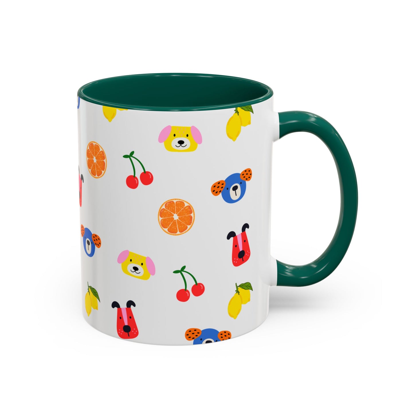 Fruit & Pup Mug β 11oz ππΆβ