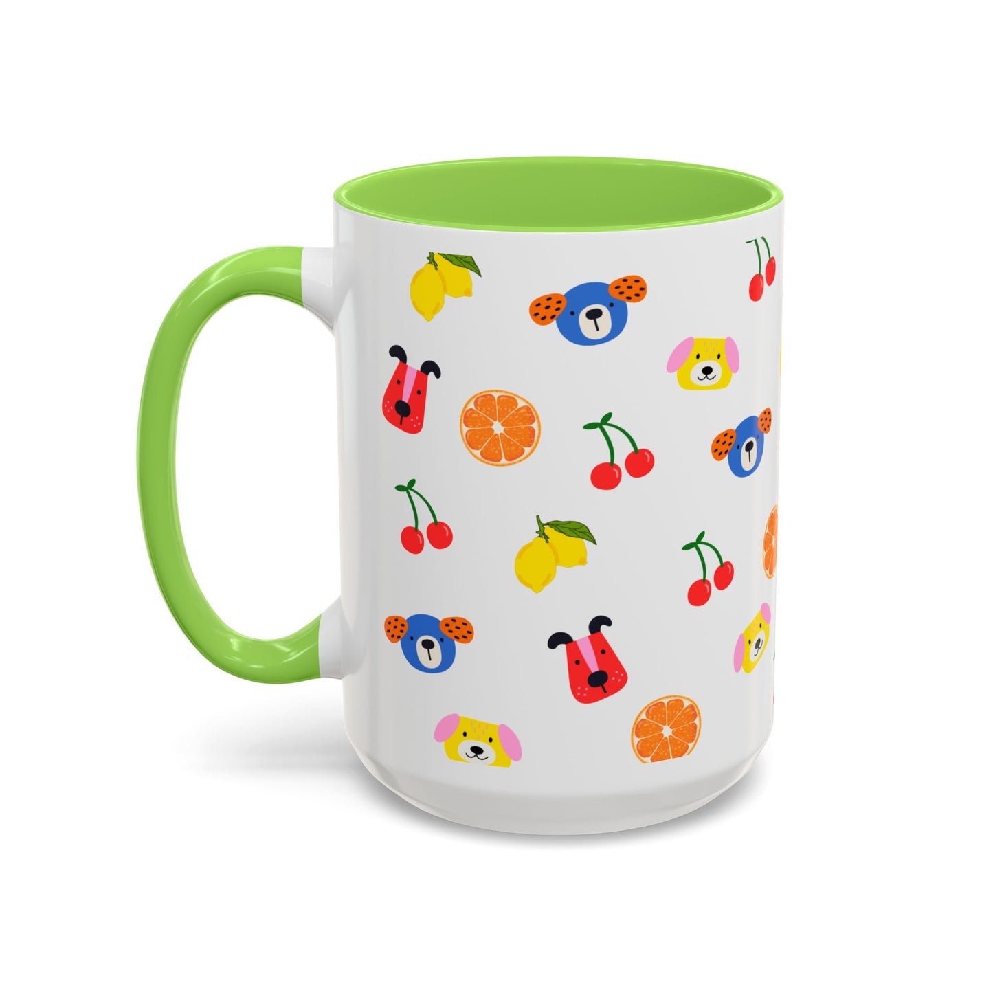 Fruit & Pup Mug β 11oz ππΆβ