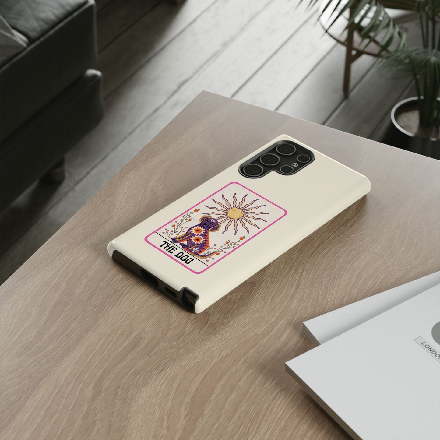 The Dog Tarot Card Phone Case