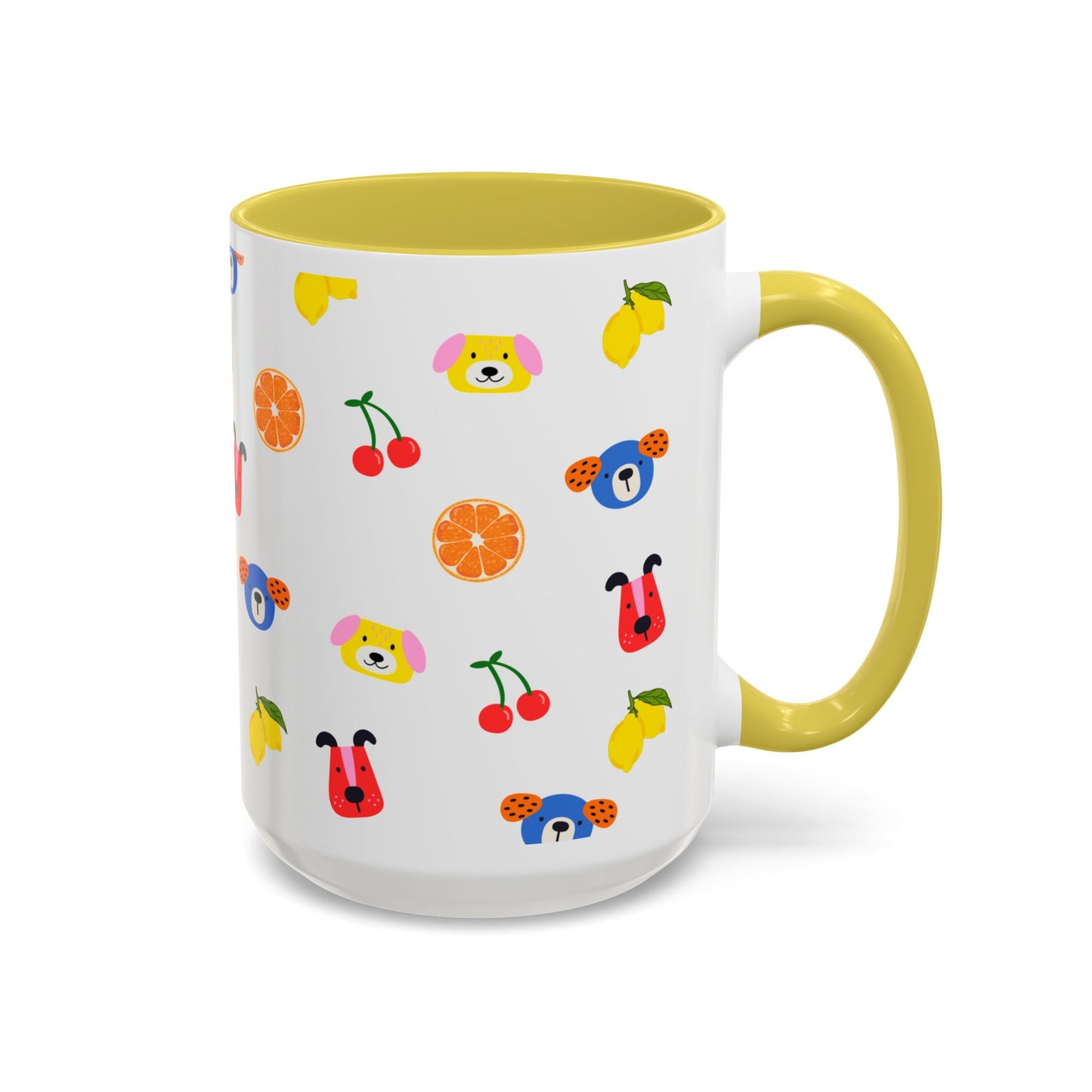 Fruit & Pup Mug β 11oz ππΆβ