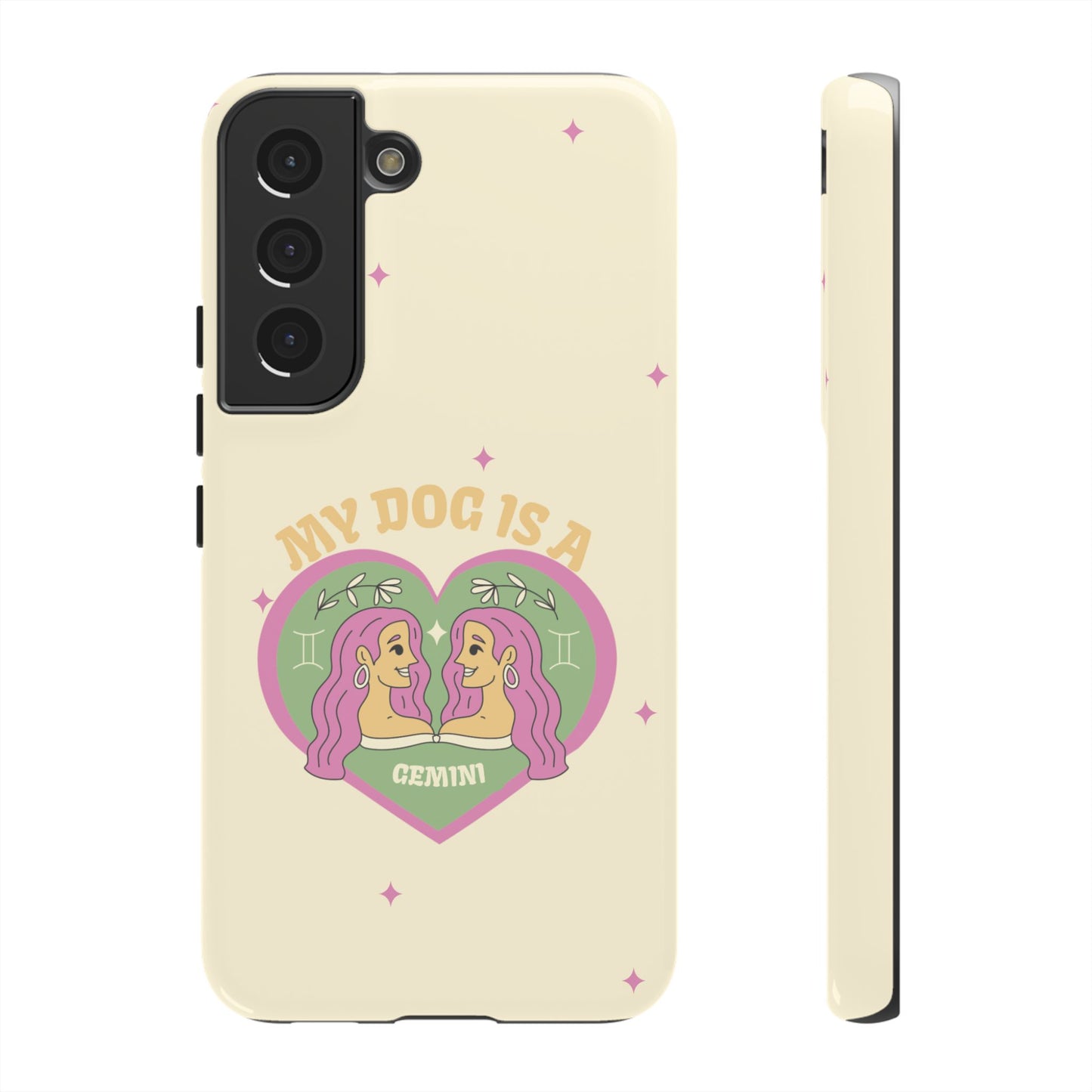 My Dog is a Gemini Phone Case