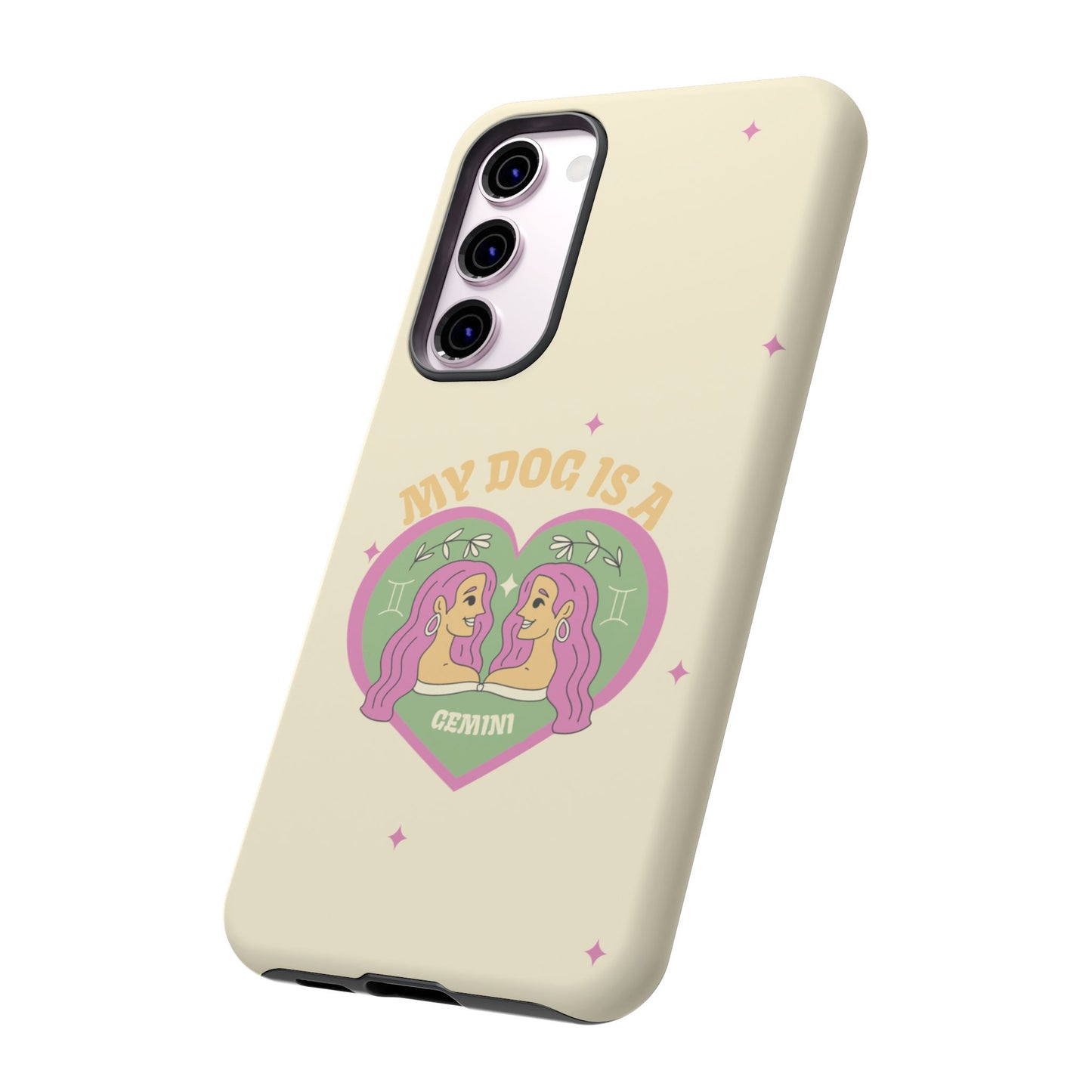 My Dog is a Gemini Phone Case