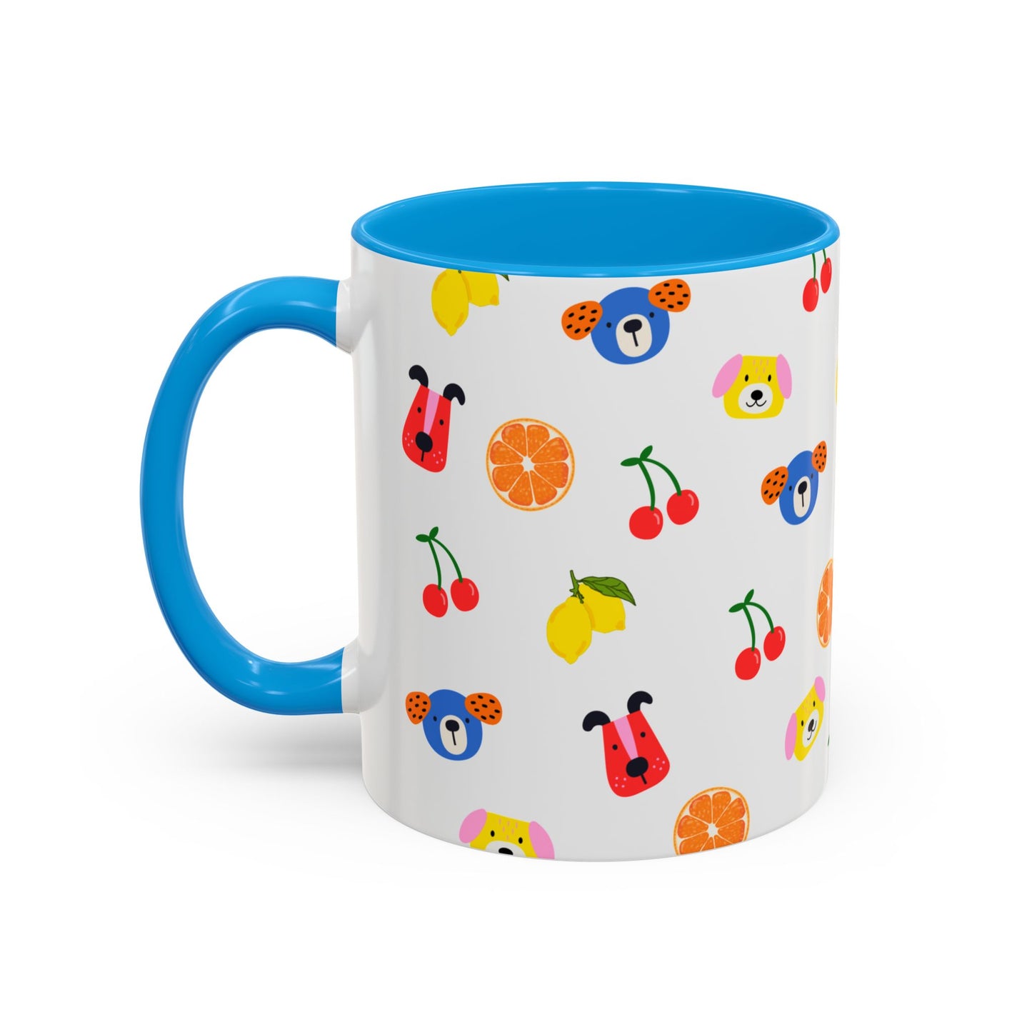 Fruit & Pup Mug β 11oz ππΆβ