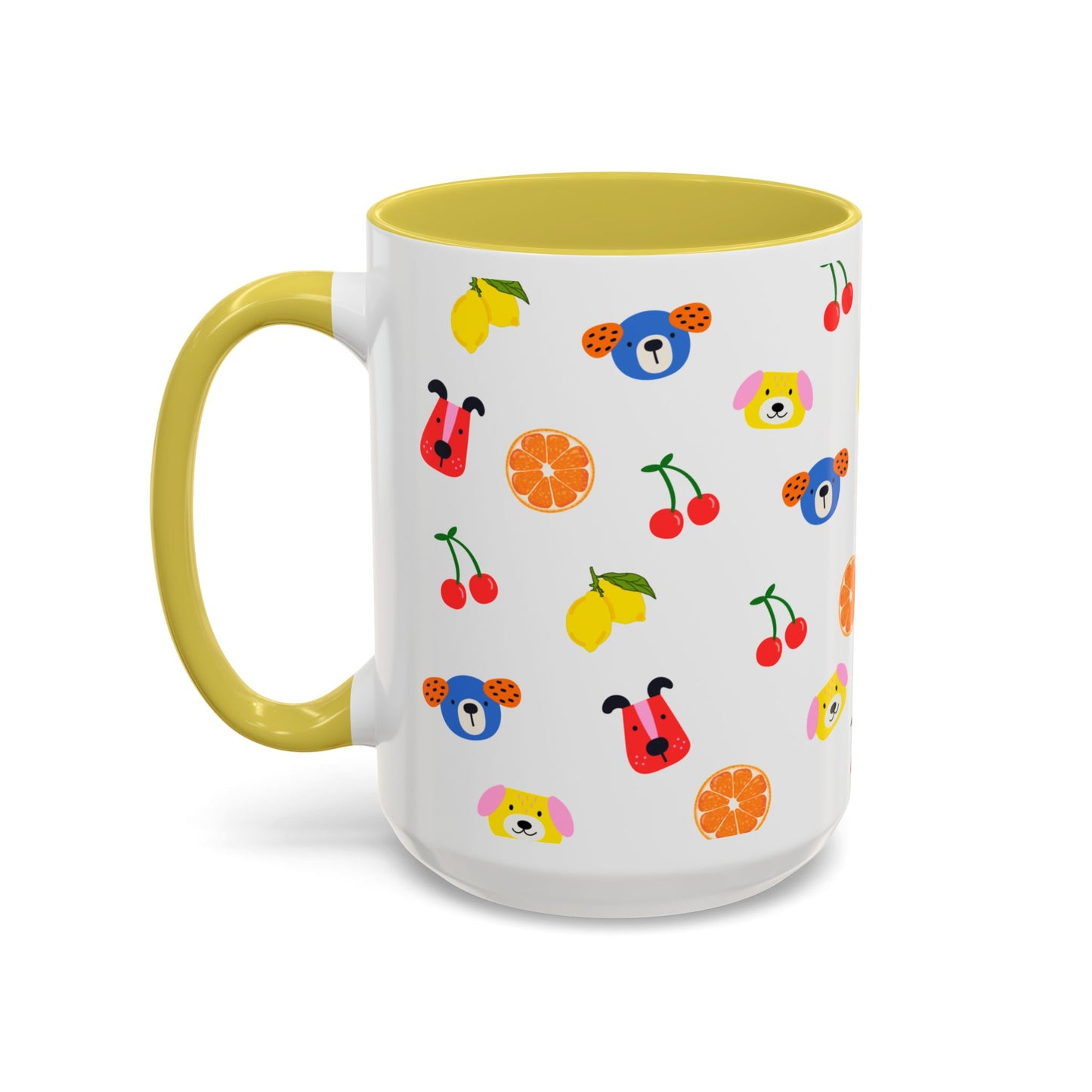 Fruit & Pup Mug β 11oz ππΆβ