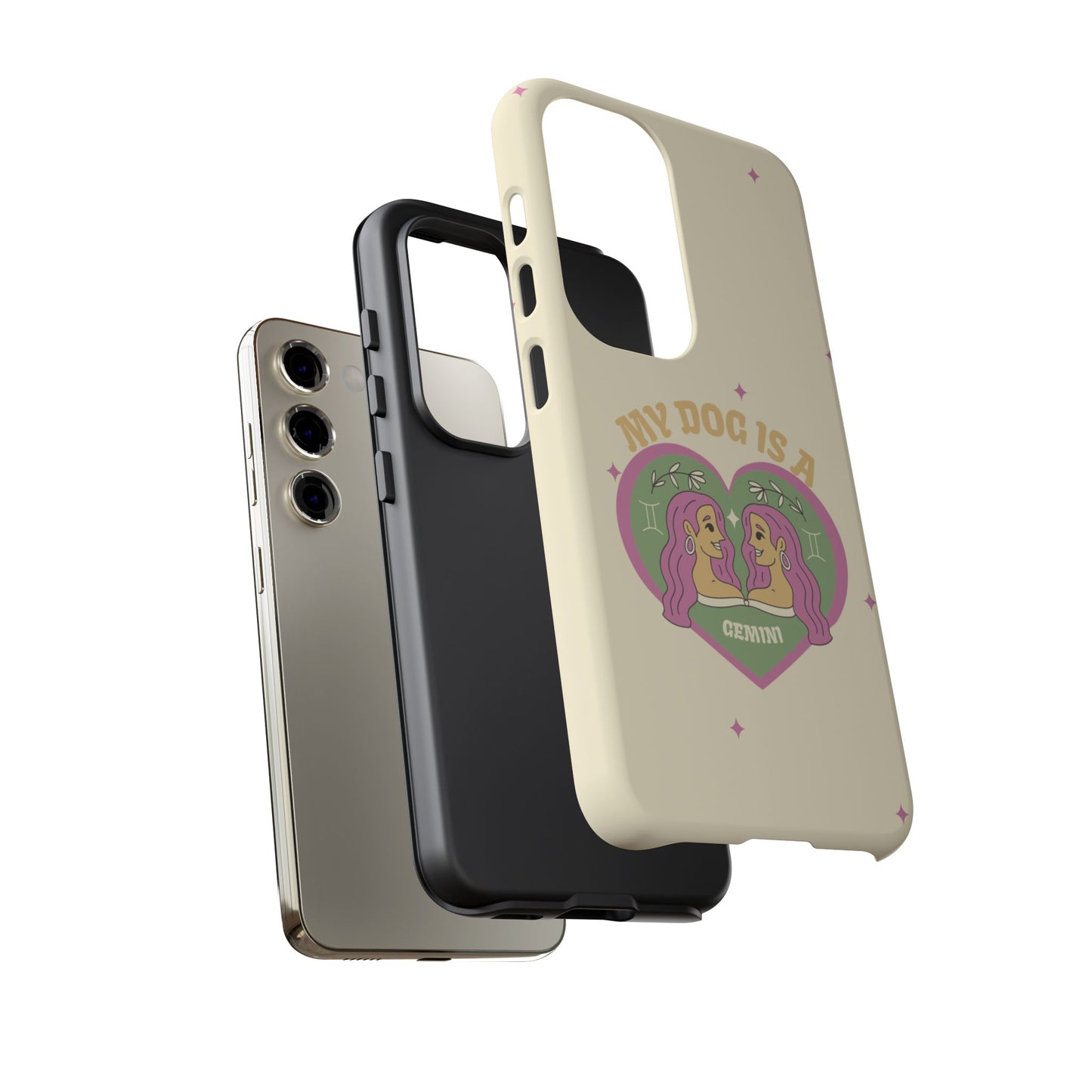 My Dog is a Gemini Phone Case