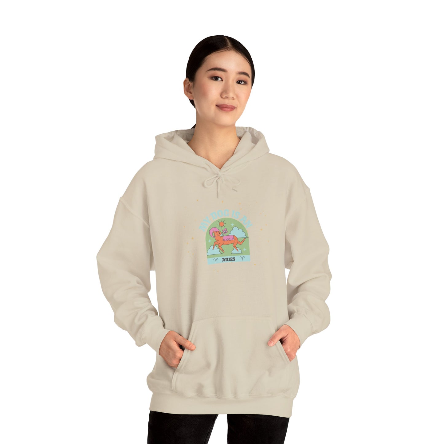 My Dog is an Aries Hoodie