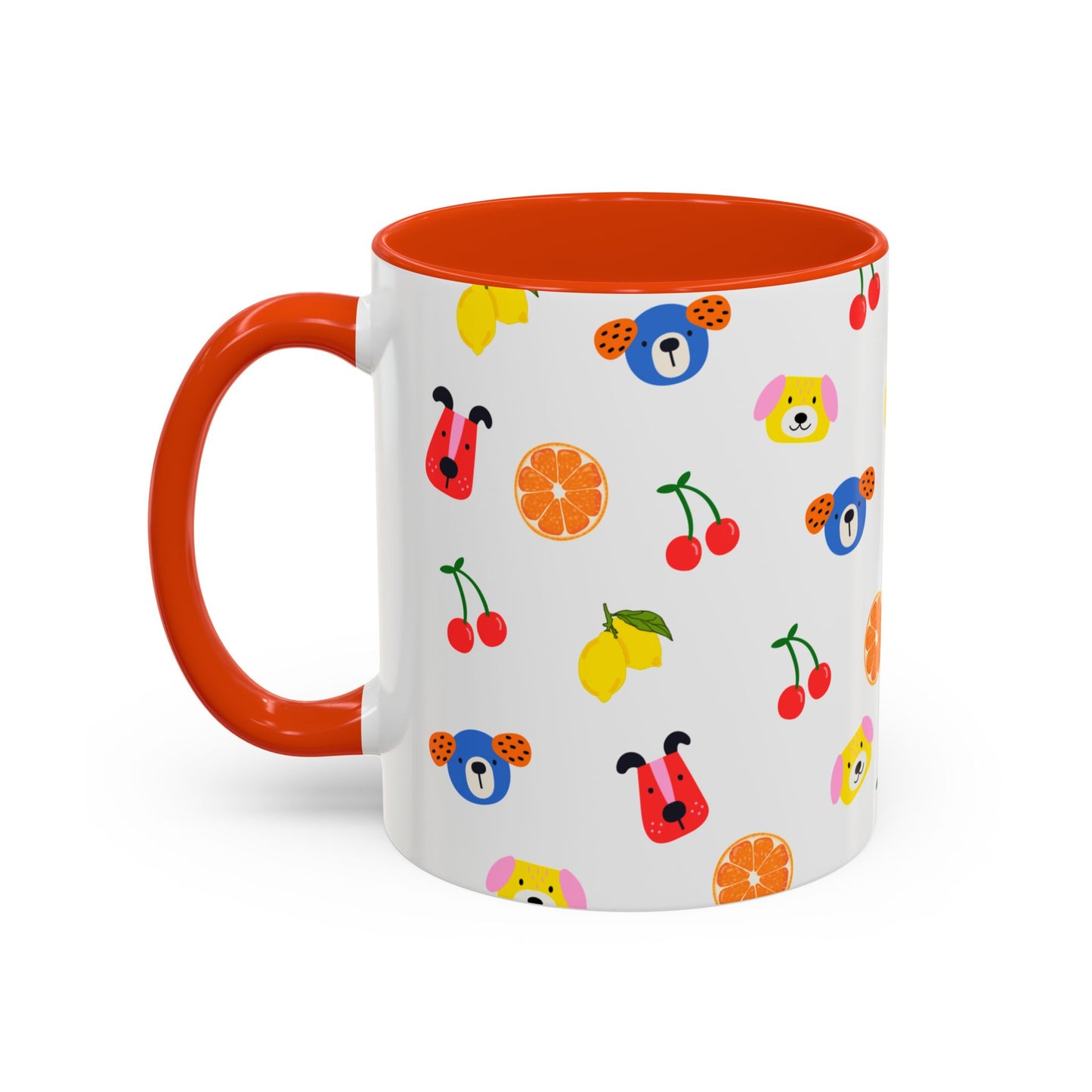 Fruit & Pup Mug β 11oz ππΆβ