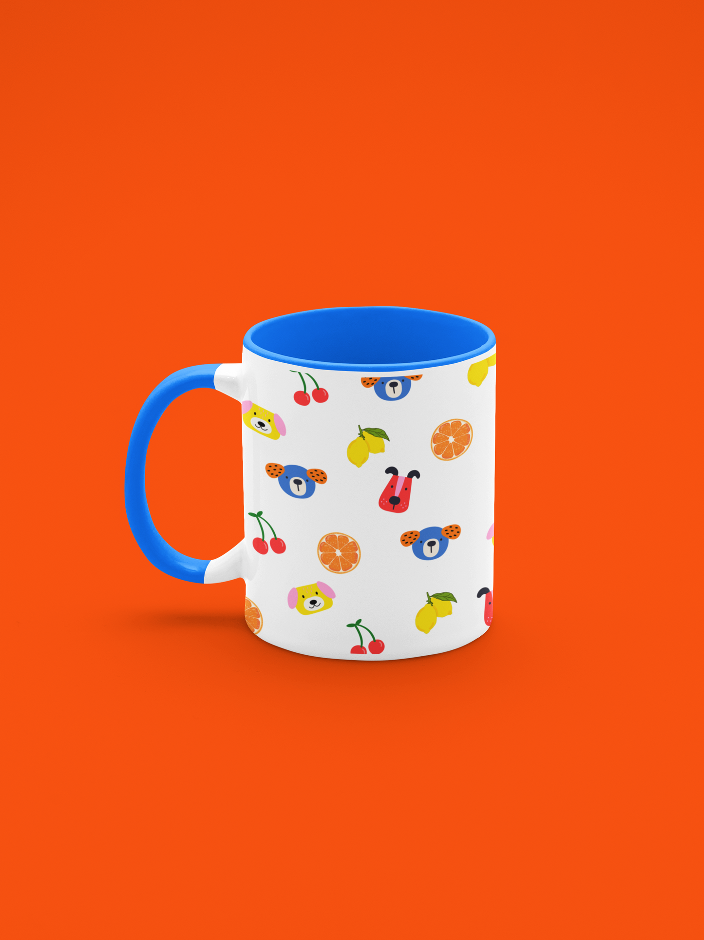 Fruit & Pup Mug β 11oz ππΆβ