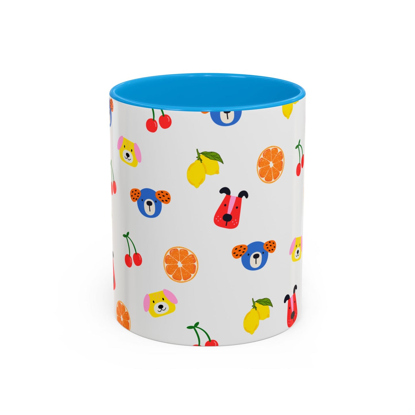 Fruit & Pup Mug β 11oz ππΆβ