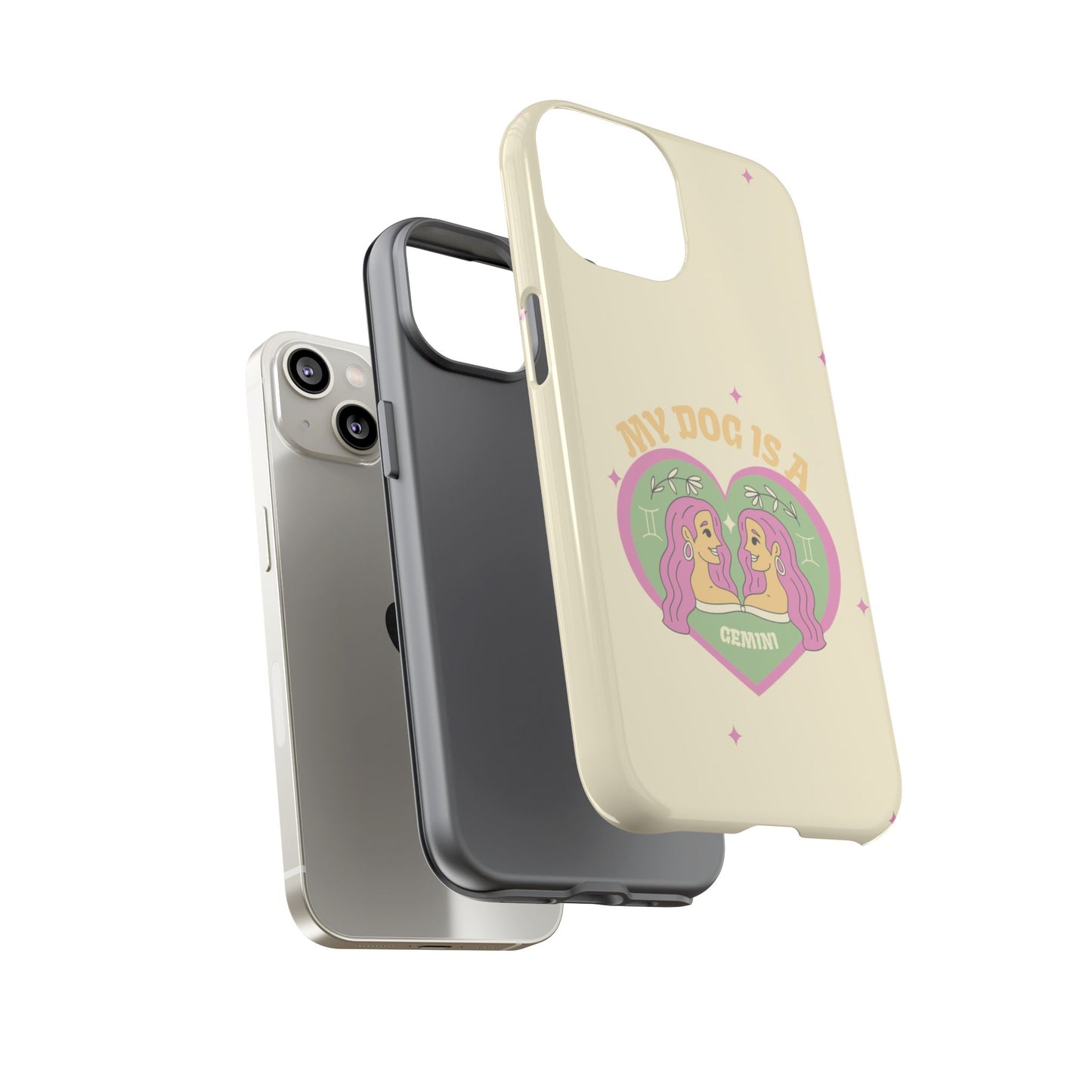 My Dog is a Gemini Phone Case
