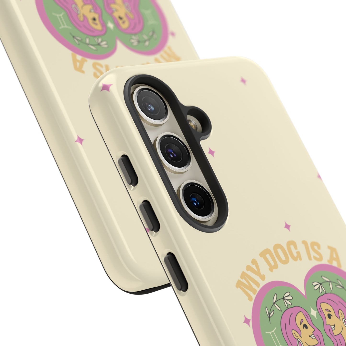 My Dog is a Gemini Phone Case