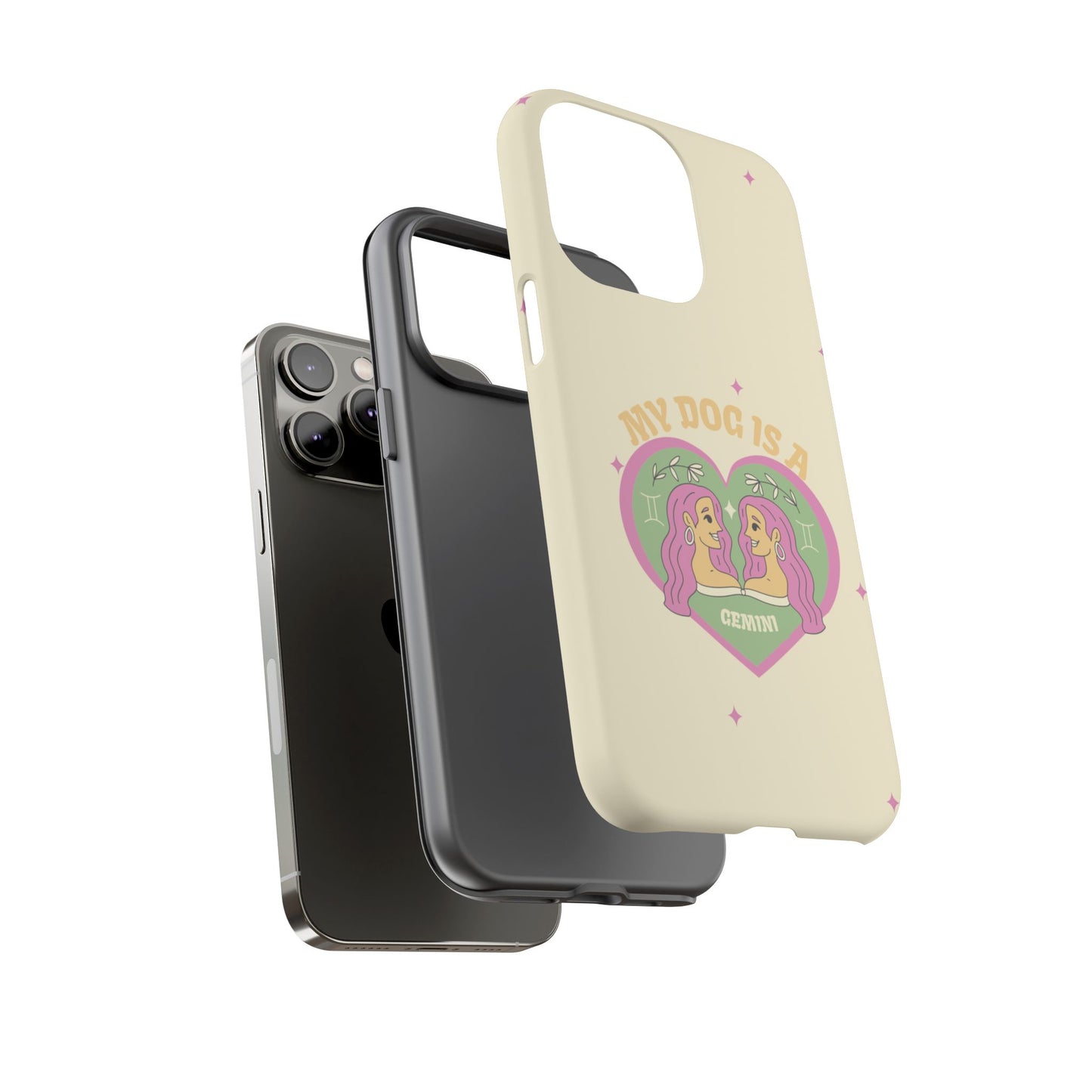 My Dog is a Gemini Phone Case